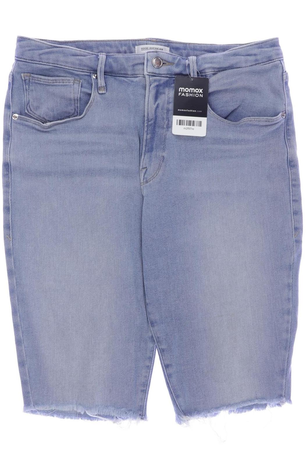 

Good American Damen Shorts, blau, Gr. 32