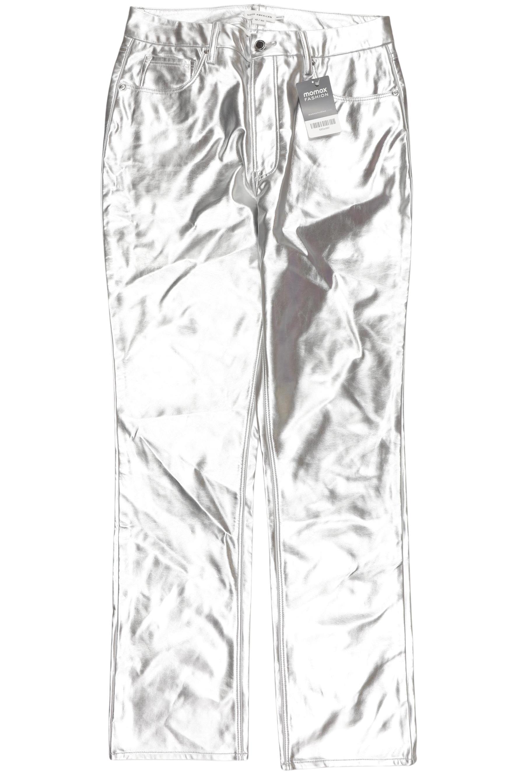 

Good American Damen Stoffhose, silber, Gr. 30