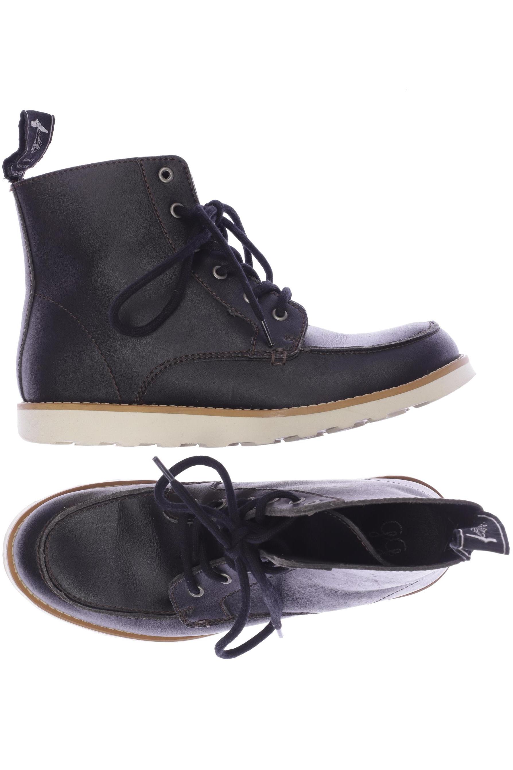 

good guys dont wear leather Damen Stiefelette, schwarz