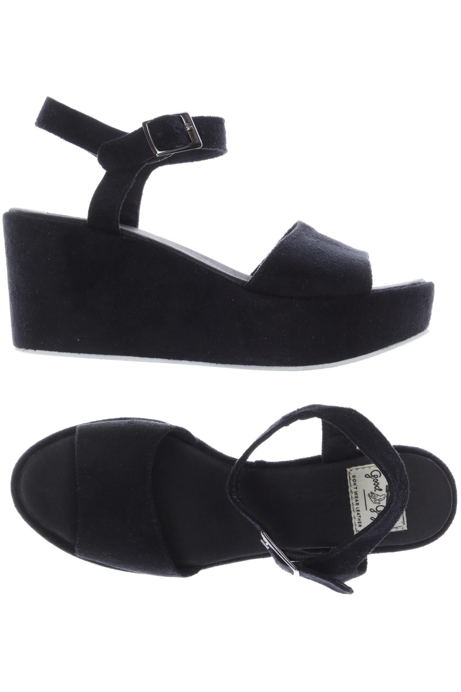 

good guys dont wear leather Damen Sandale, schwarz, Gr. 40