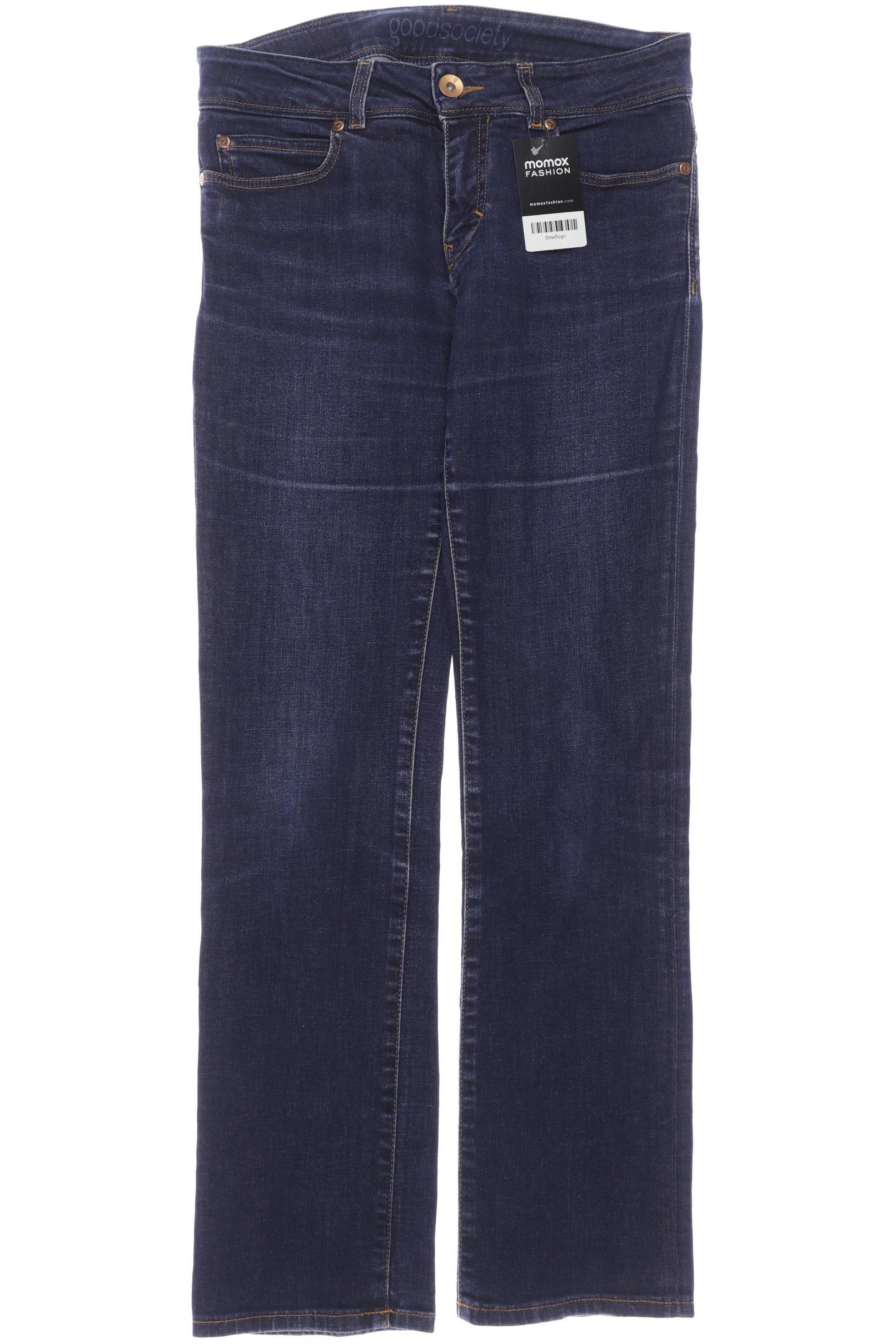 

goodsociety Damen Jeans, marineblau