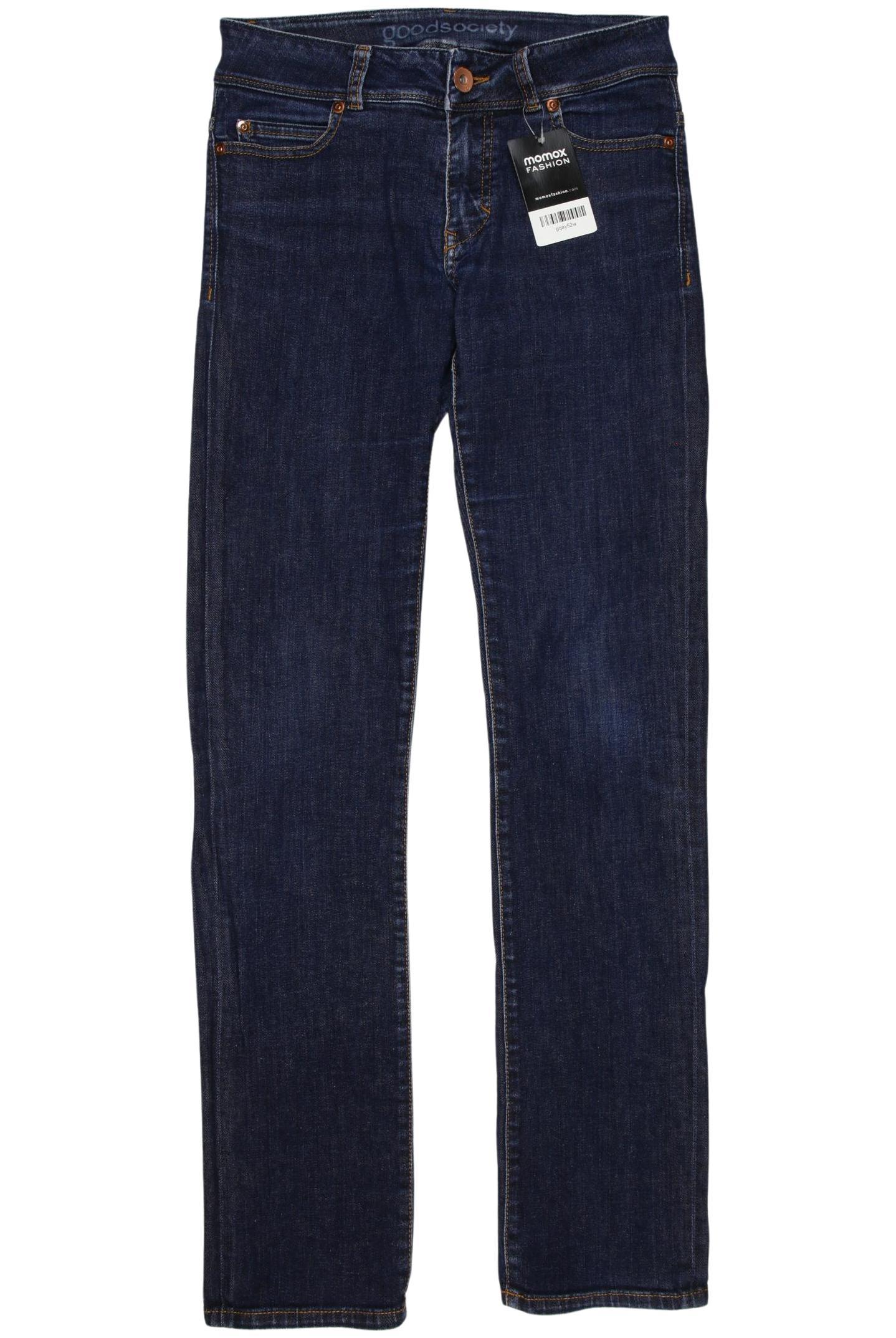 

goodsociety Damen Jeans, marineblau, Gr. 28