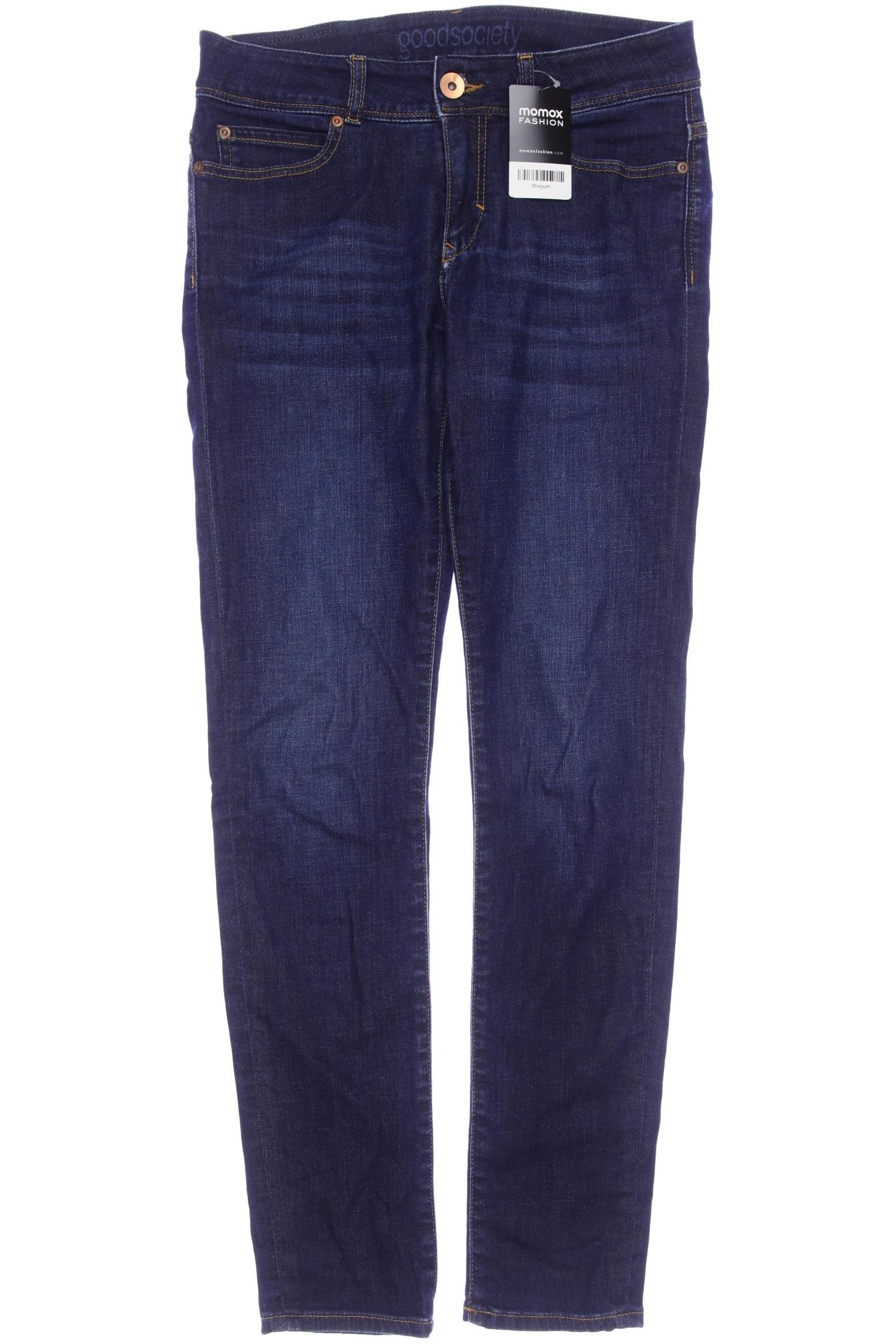 

goodsociety Damen Jeans, marineblau, Gr. 29