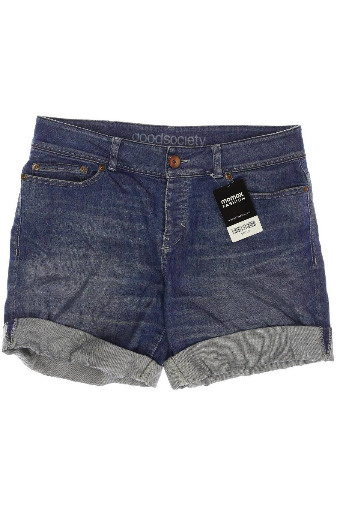 

goodsociety Damen Shorts, blau, Gr. 27