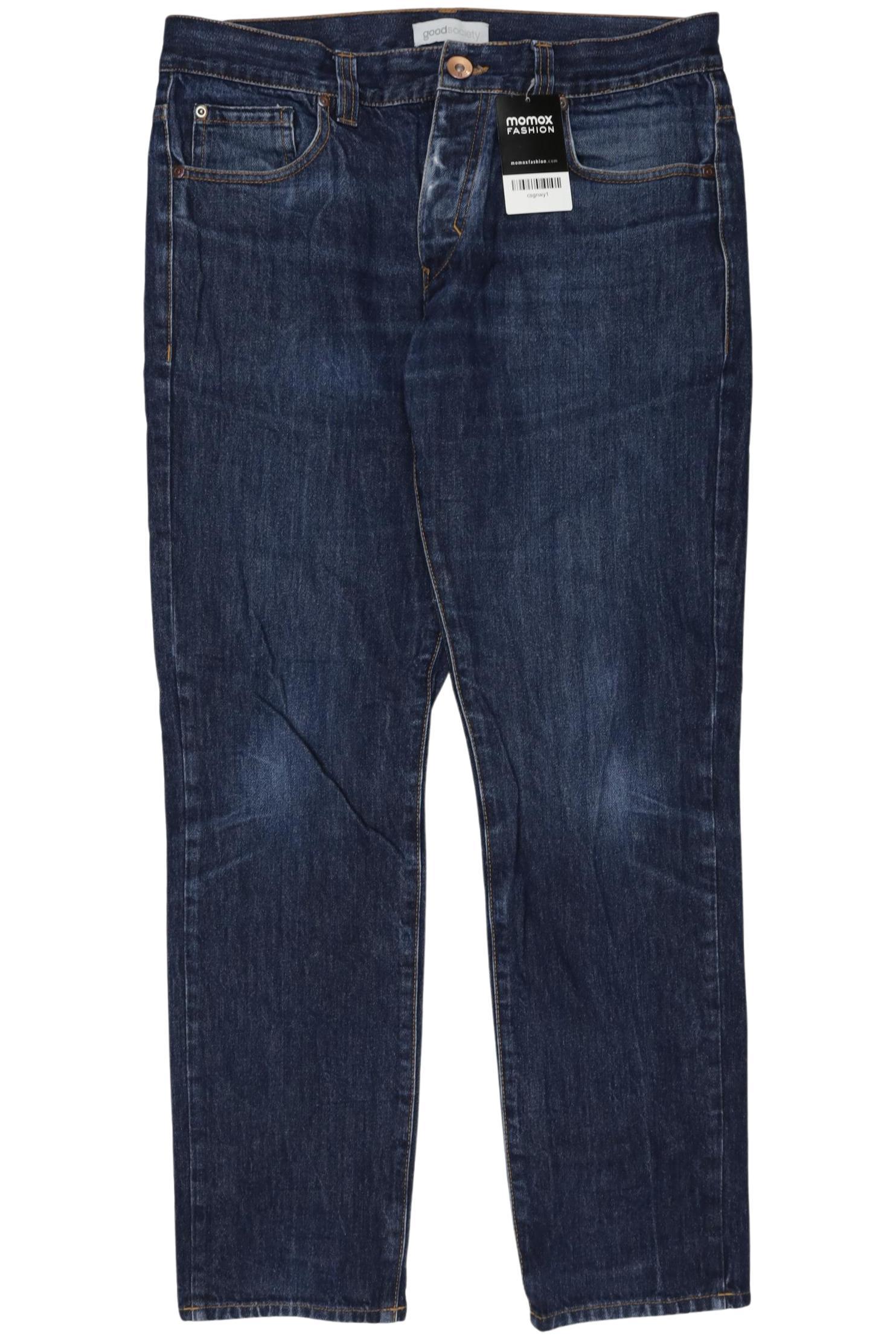 

goodsociety Herren Jeans, marineblau, Gr. 34