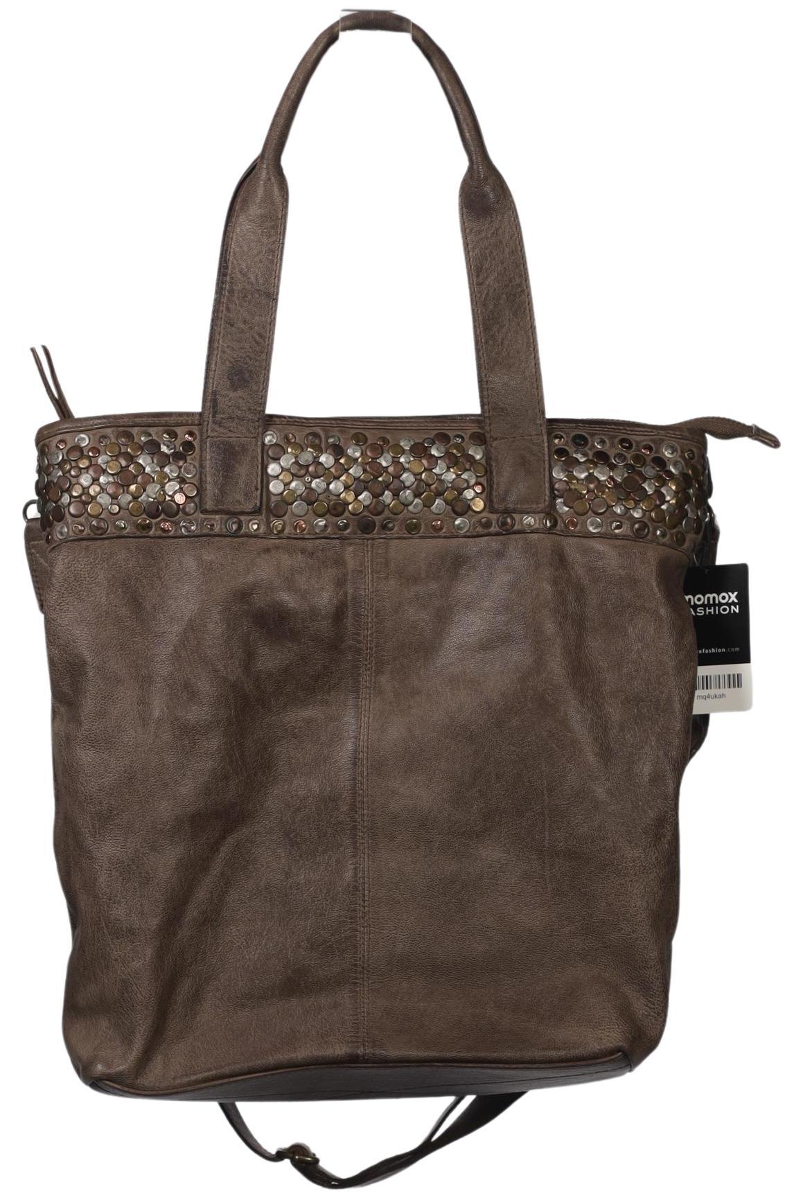 

goosecraft Damen Handtasche, braun, Gr.