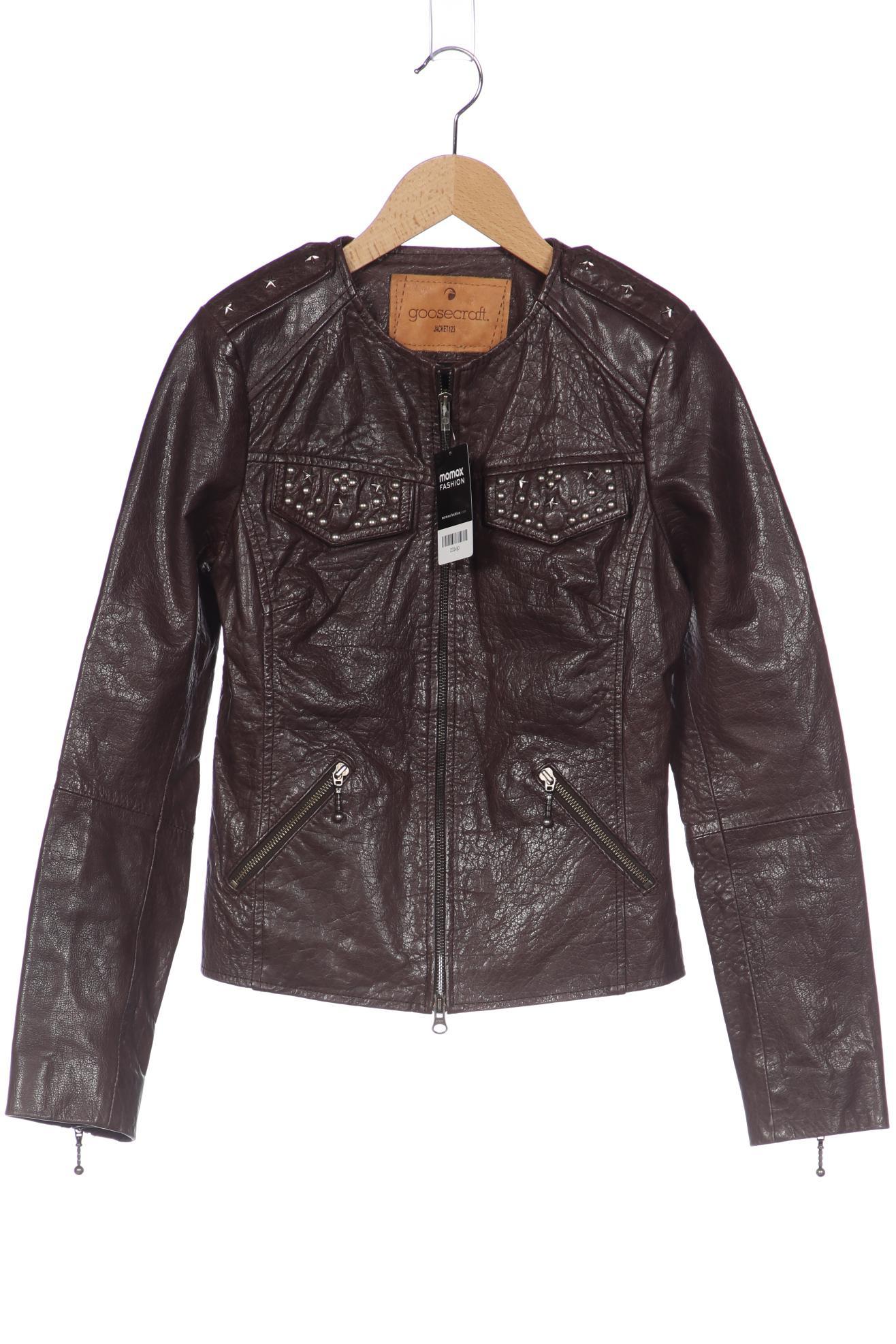 

goosecraft Damen Jacke, braun, Gr. 36