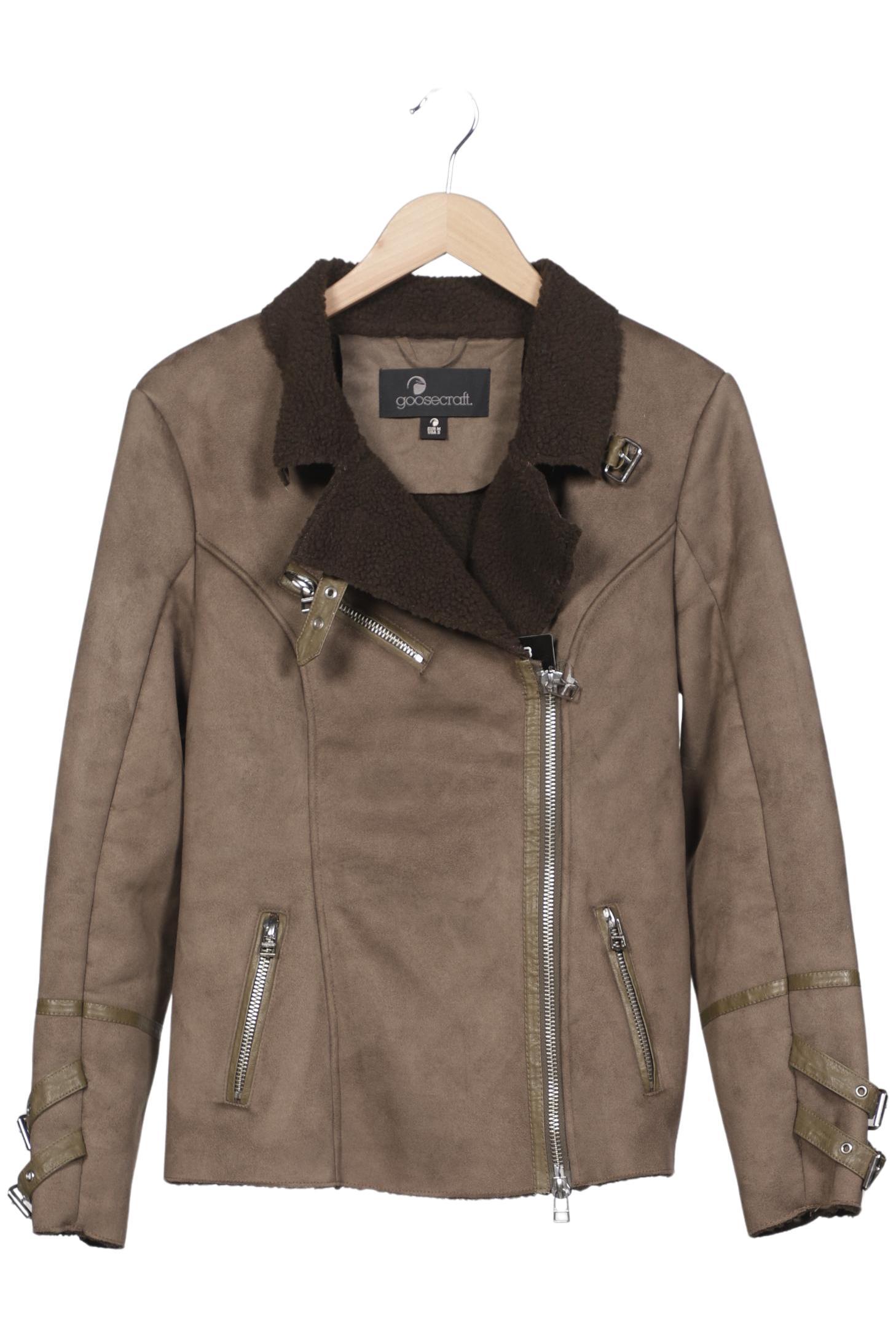 

goosecraft Damen Jacke, braun, Gr. 38