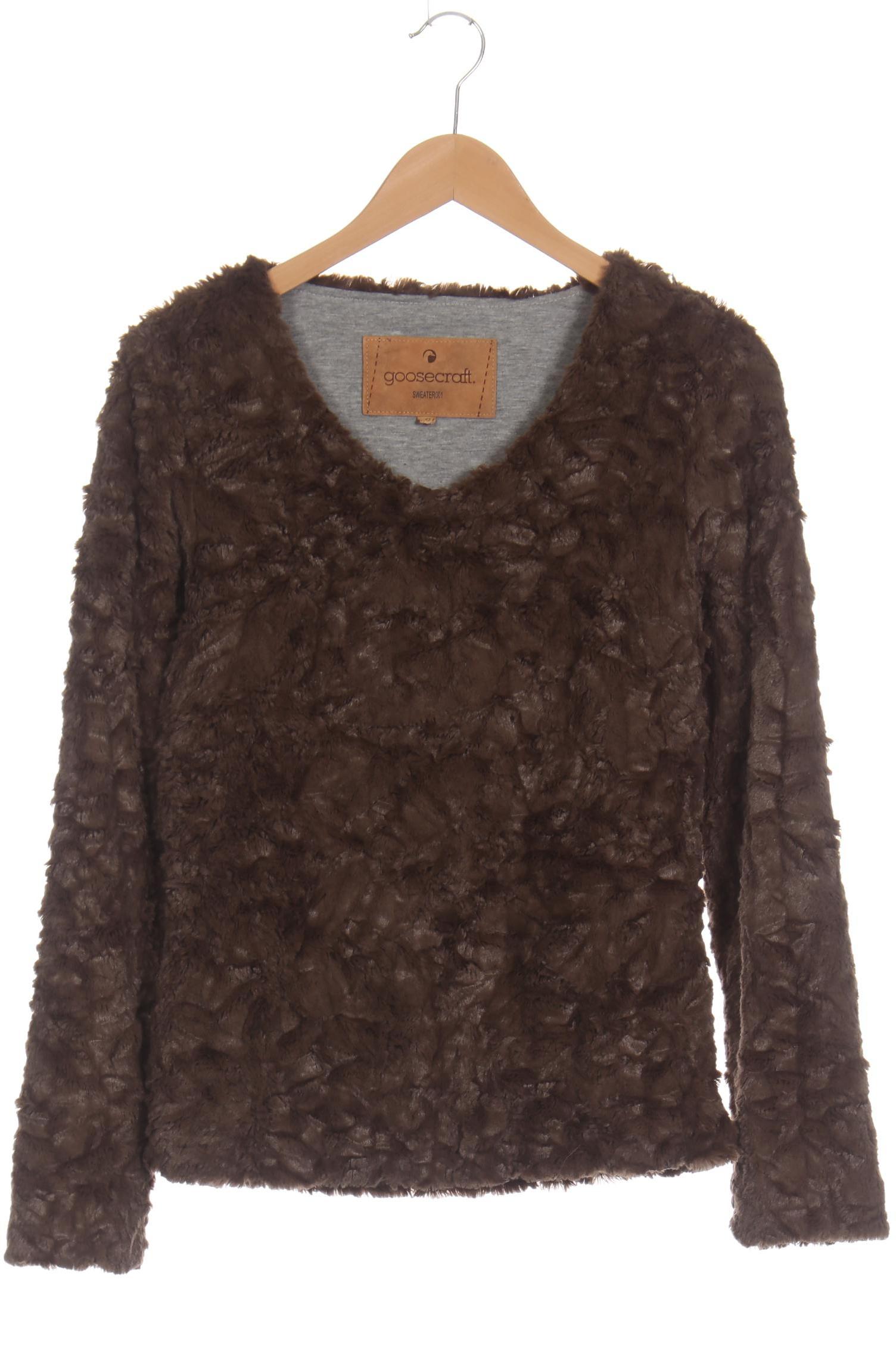 

goosecraft Damen Pullover, braun, Gr.