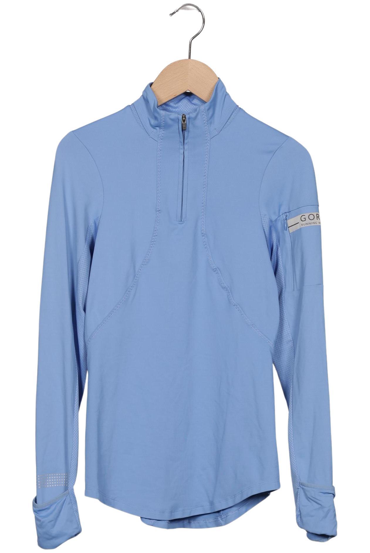 

Gore Wear Damen Langarmshirt, blau, Gr. 34