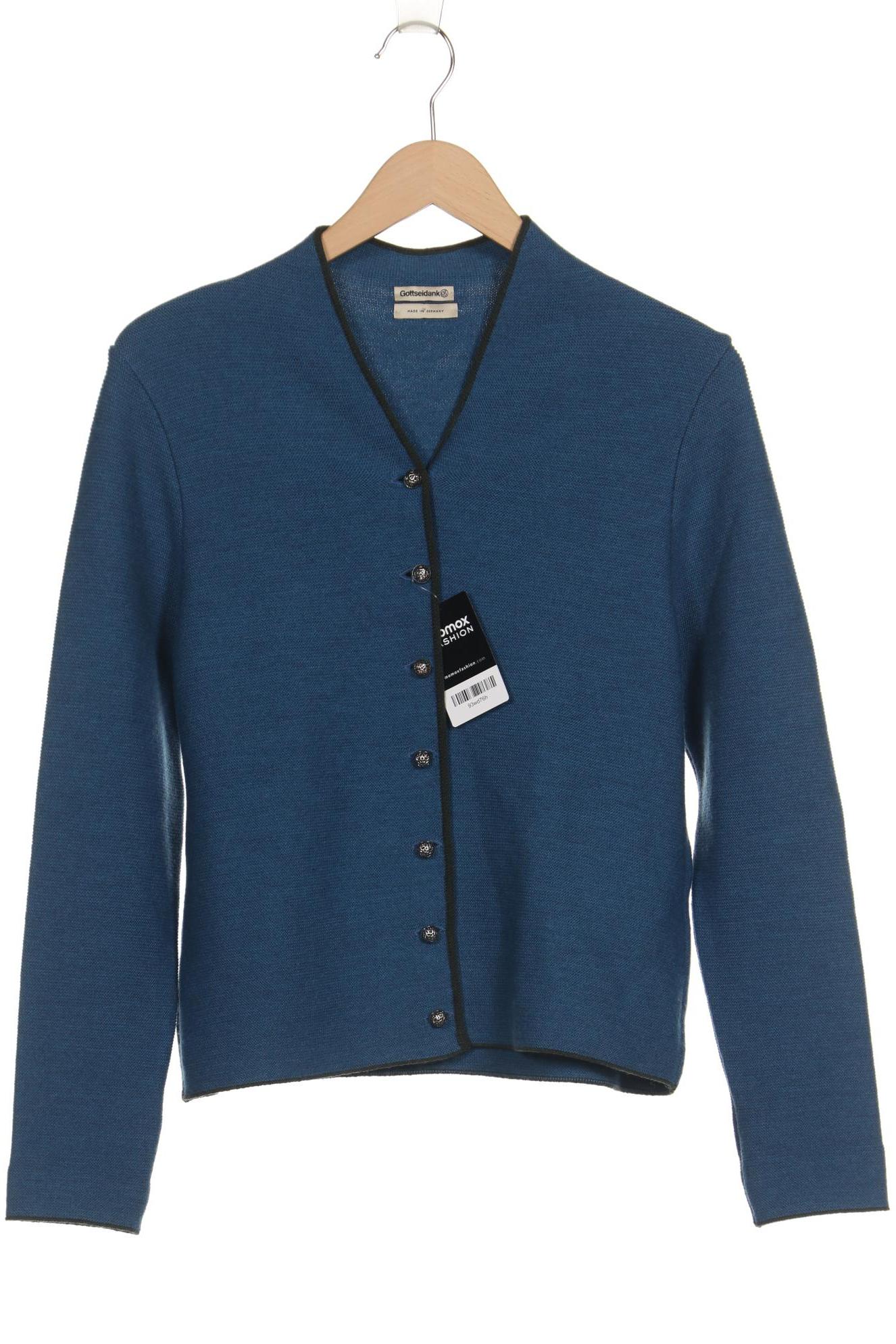 

Gottseidank Damen Strickjacke, blau, Gr. 42