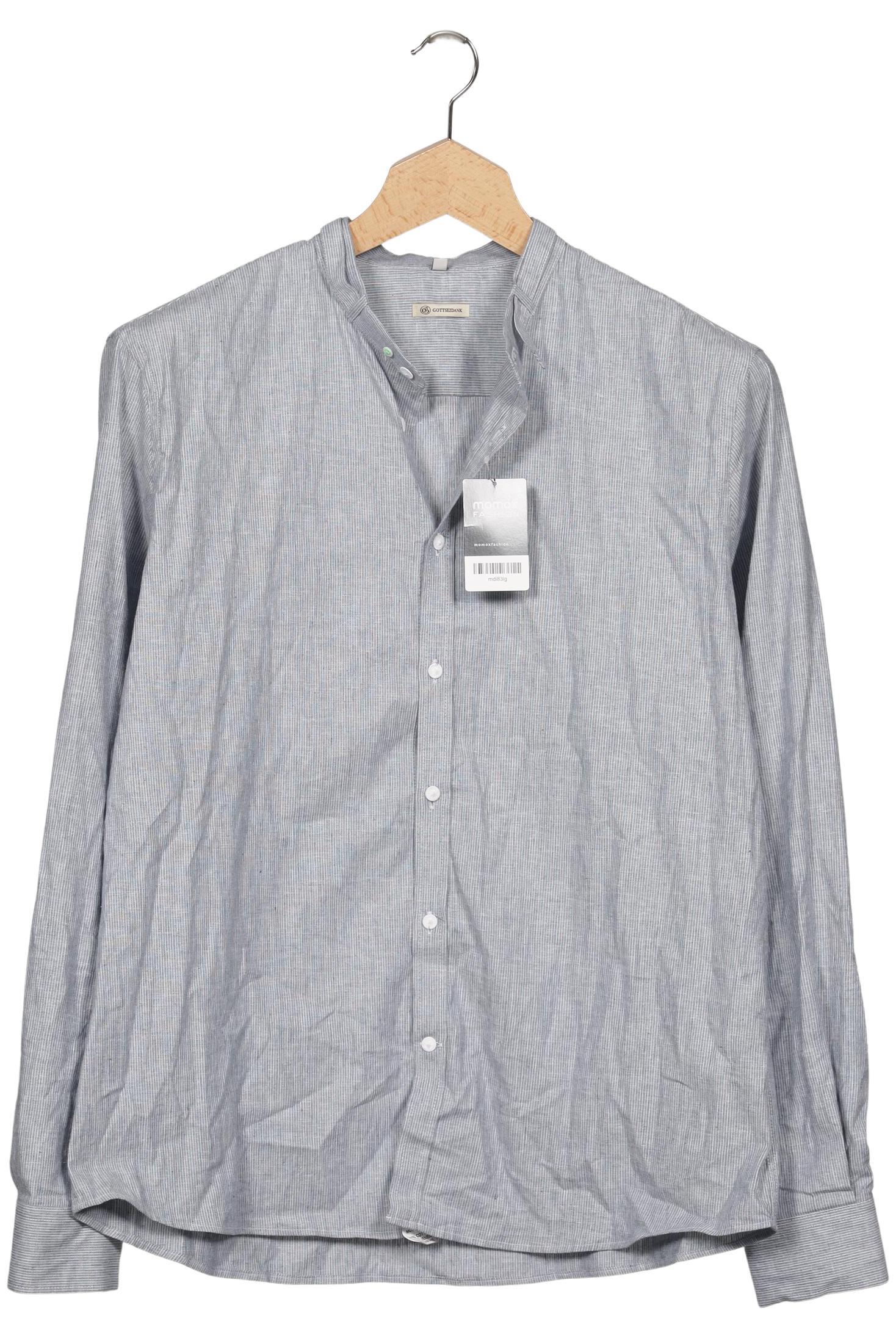 

Gottseidank Herren Hemd, blau, Gr. 56