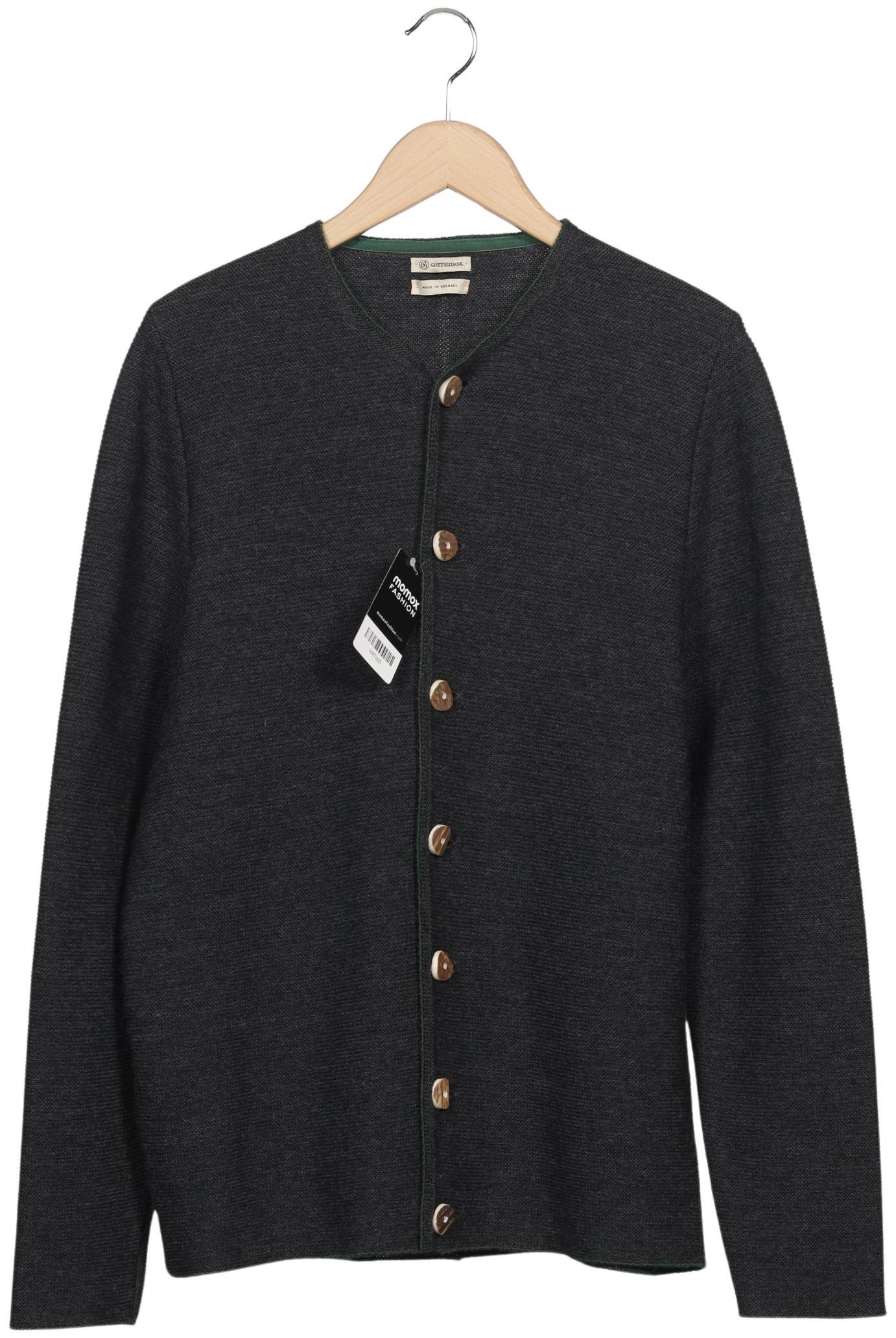 Thumbnail - Gottseidank Herren Strickjacke, grau, Gr. 54