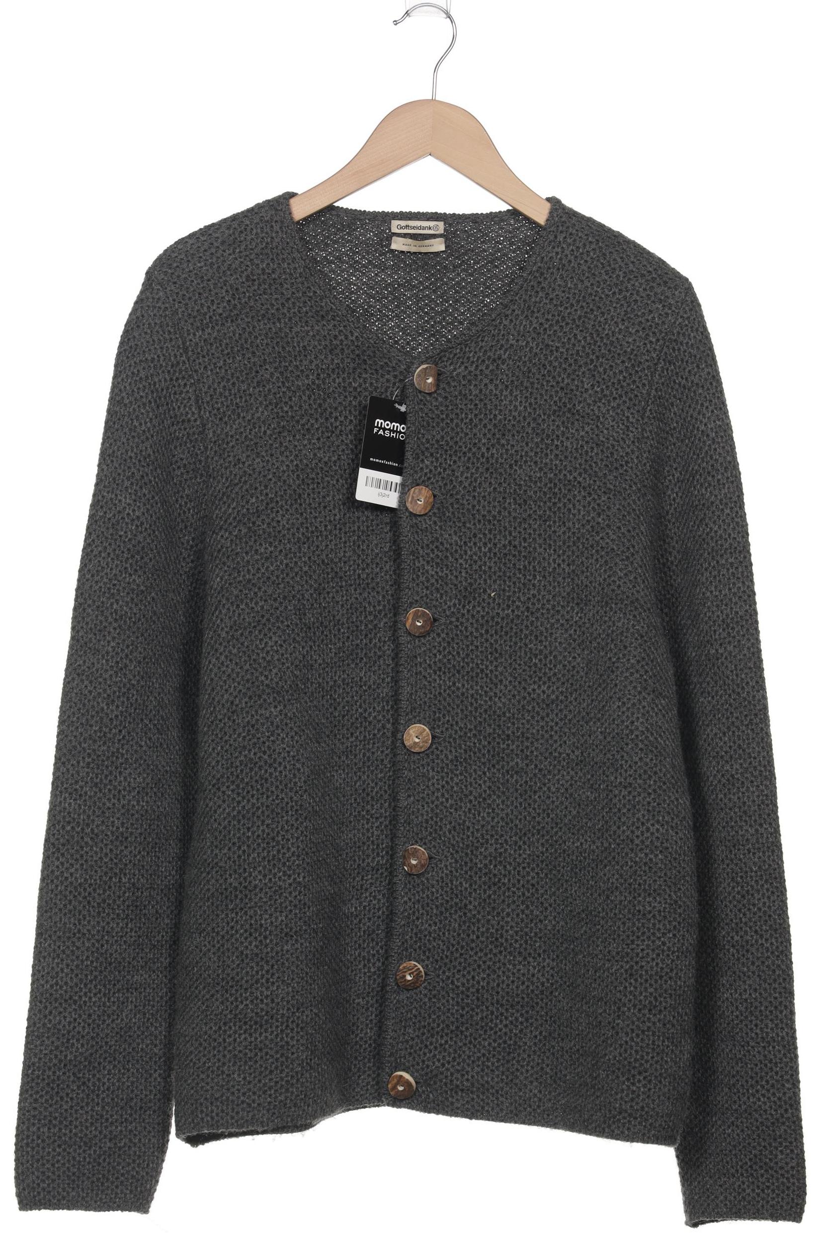 

Gottseidank Herren Strickjacke, grau, Gr. 52