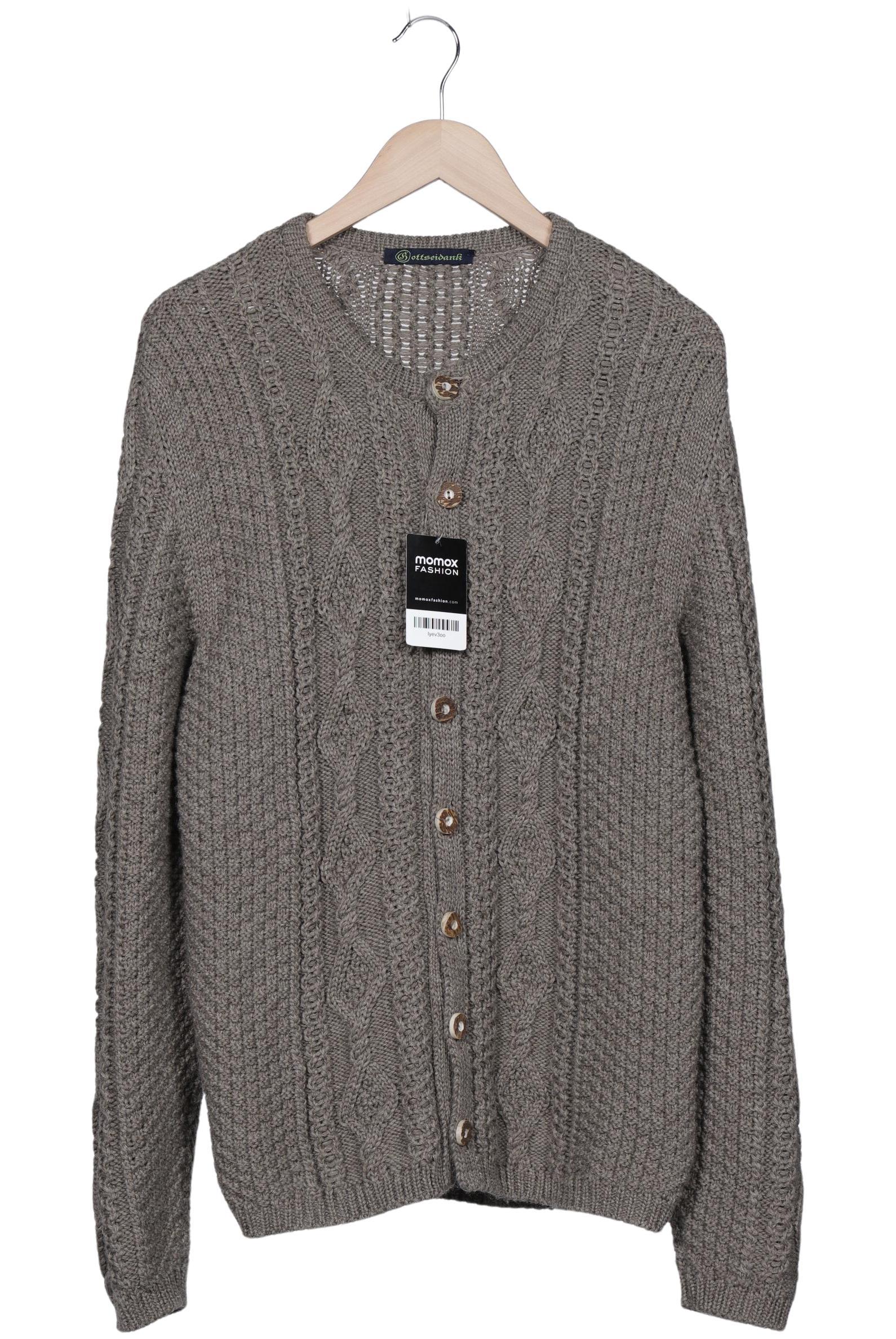 

Gottseidank Herren Strickjacke, grau, Gr. 52