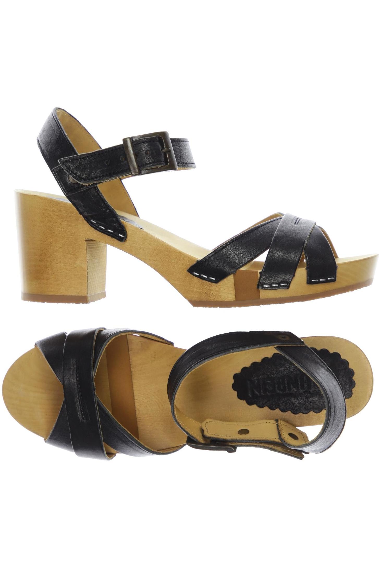 Thumbnail - Grünbein Damen Sandale, schwarz, Gr. 38