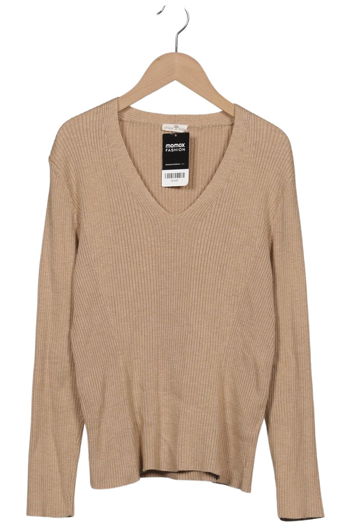 

Grüne Erde Damen Pullover, beige, Gr. 40