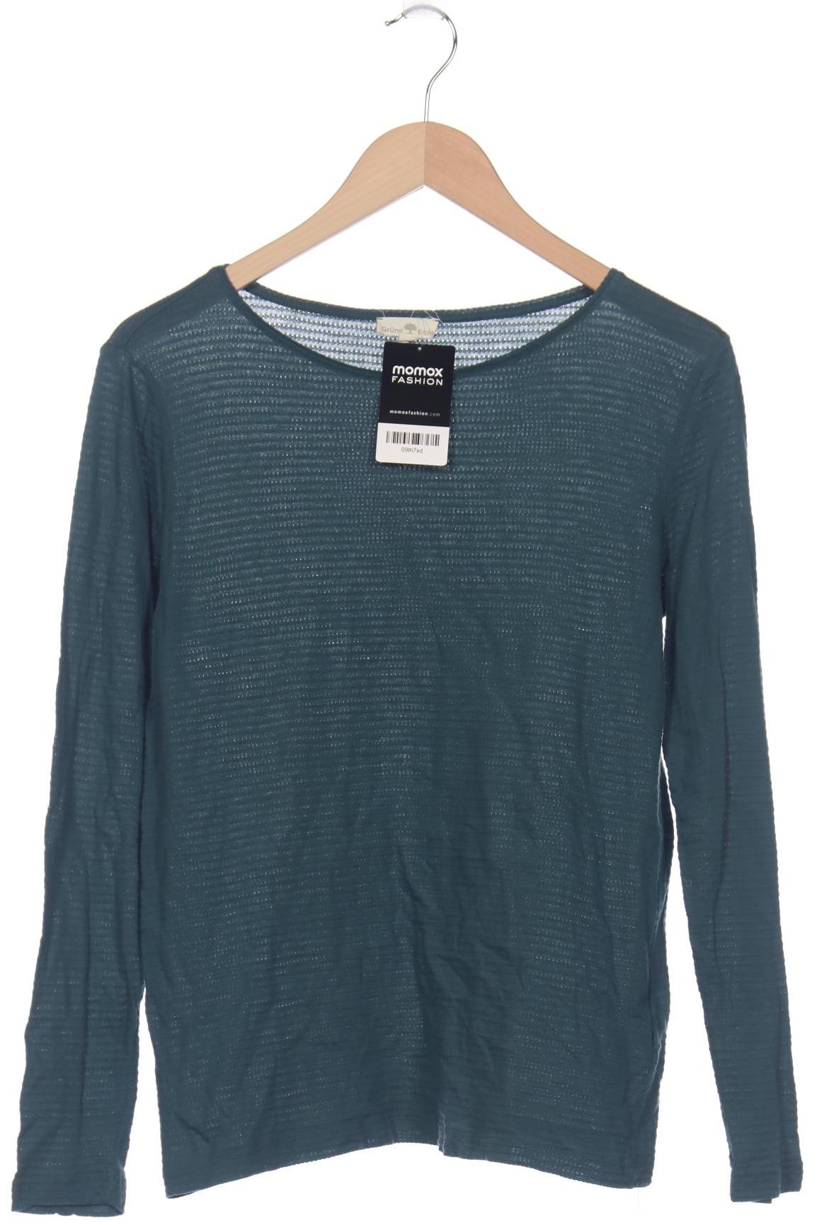 

Grüne Erde Damen Langarmshirt, türkis, Gr. 40