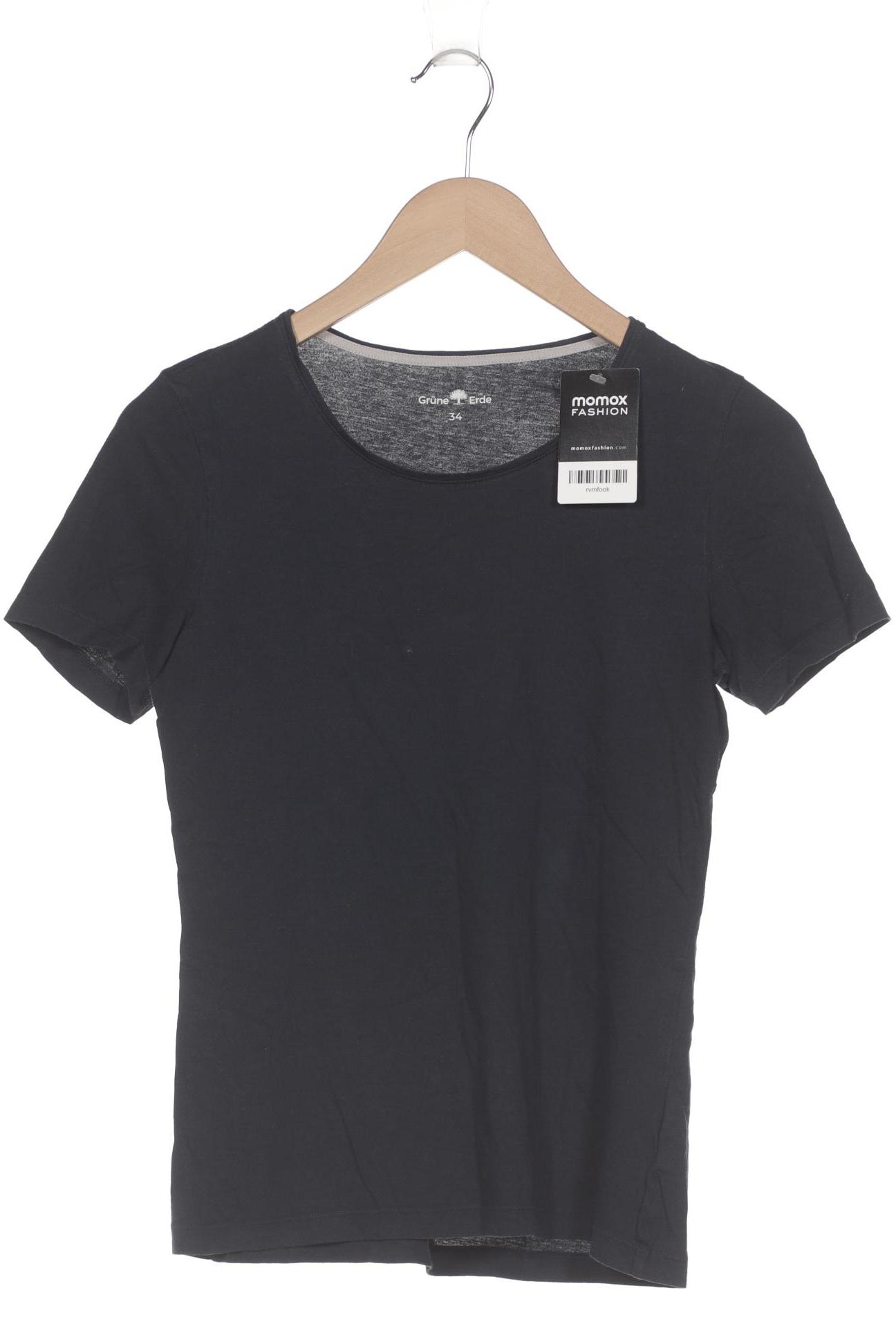 

Grüne Erde Damen T-Shirt, marineblau, Gr. 34
