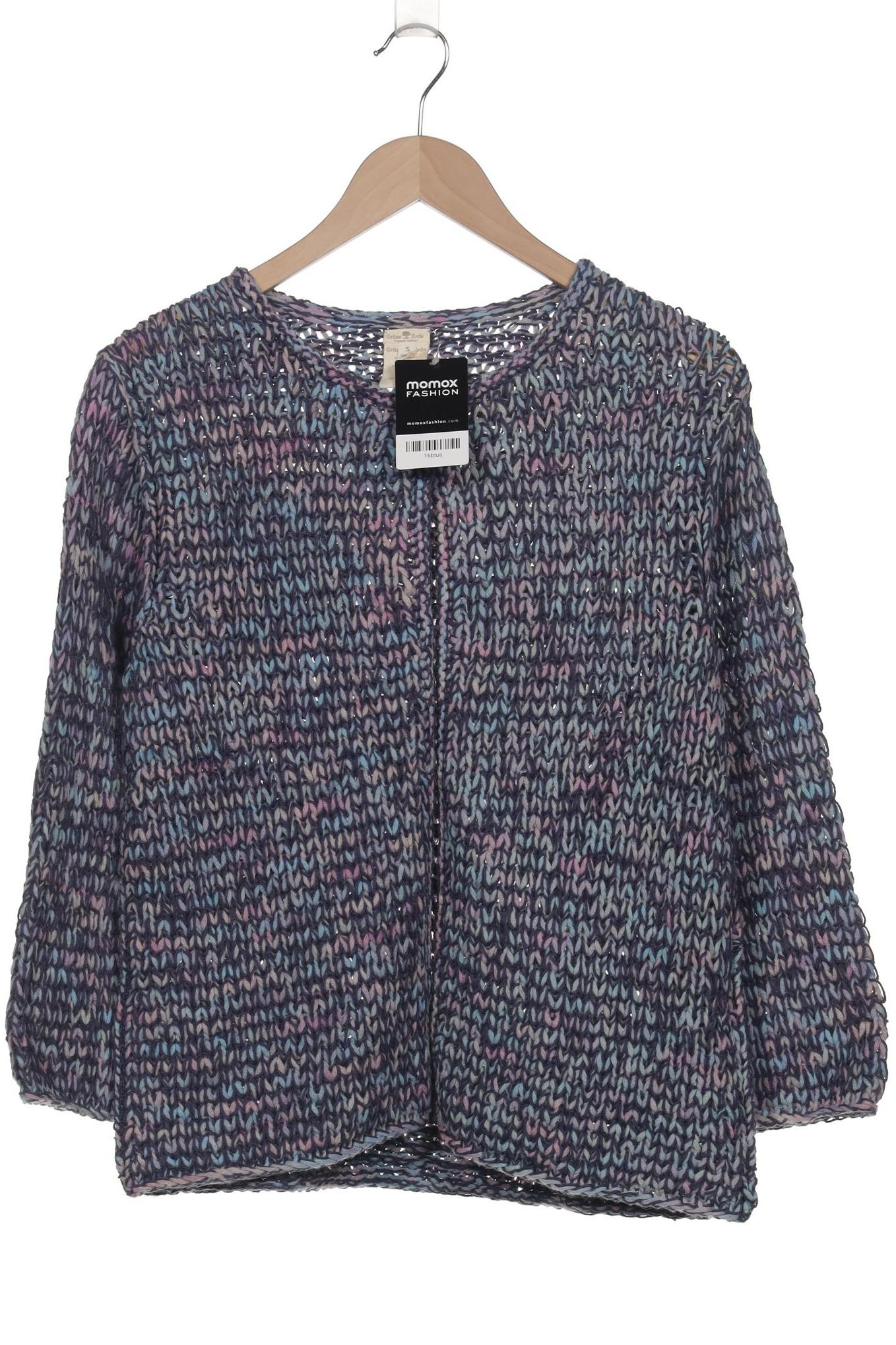 

Grüne Erde Damen Strickjacke, blau, Gr. 36