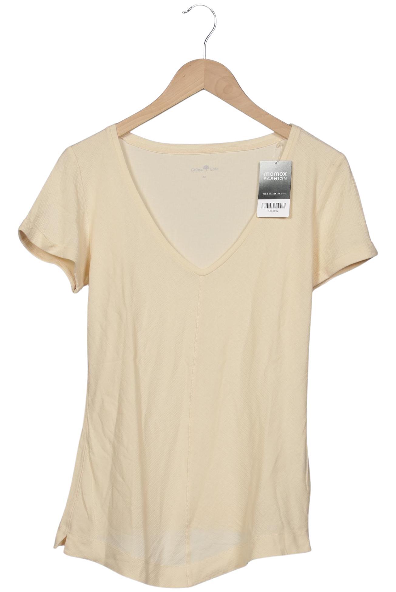 Thumbnail - Grüne Erde Damen T-Shirt, gelb, Gr. 38