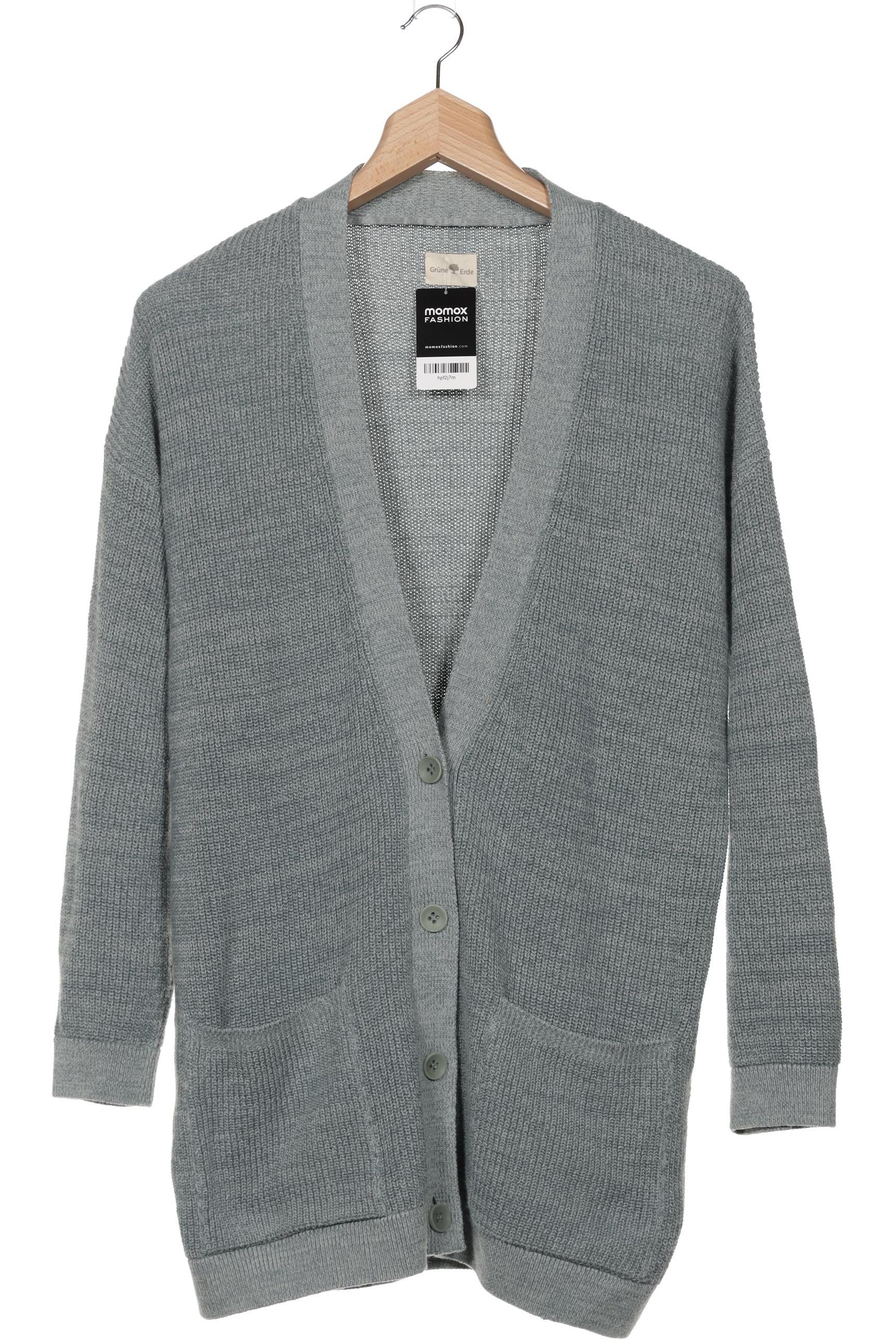 

Grüne Erde Damen Strickjacke, türkis, Gr. 42