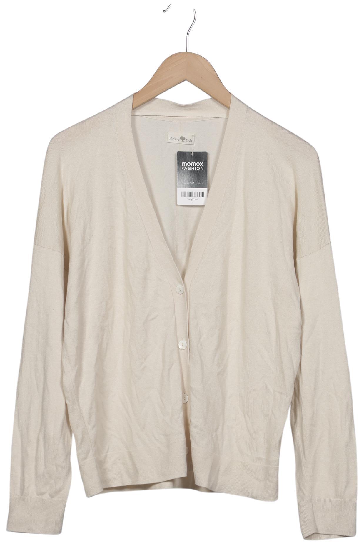 

Grüne Erde Damen Strickjacke, cremeweiß, Gr. 42