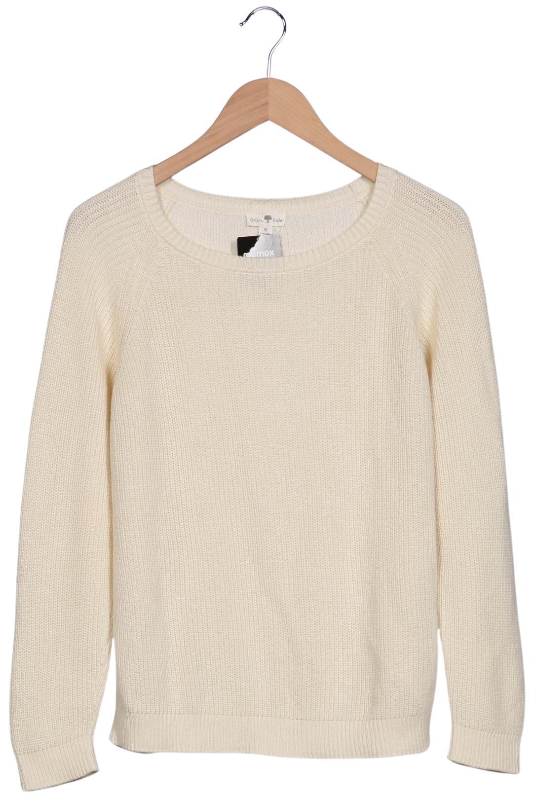 

Grüne Erde Damen Pullover, cremeweiß, Gr. 36