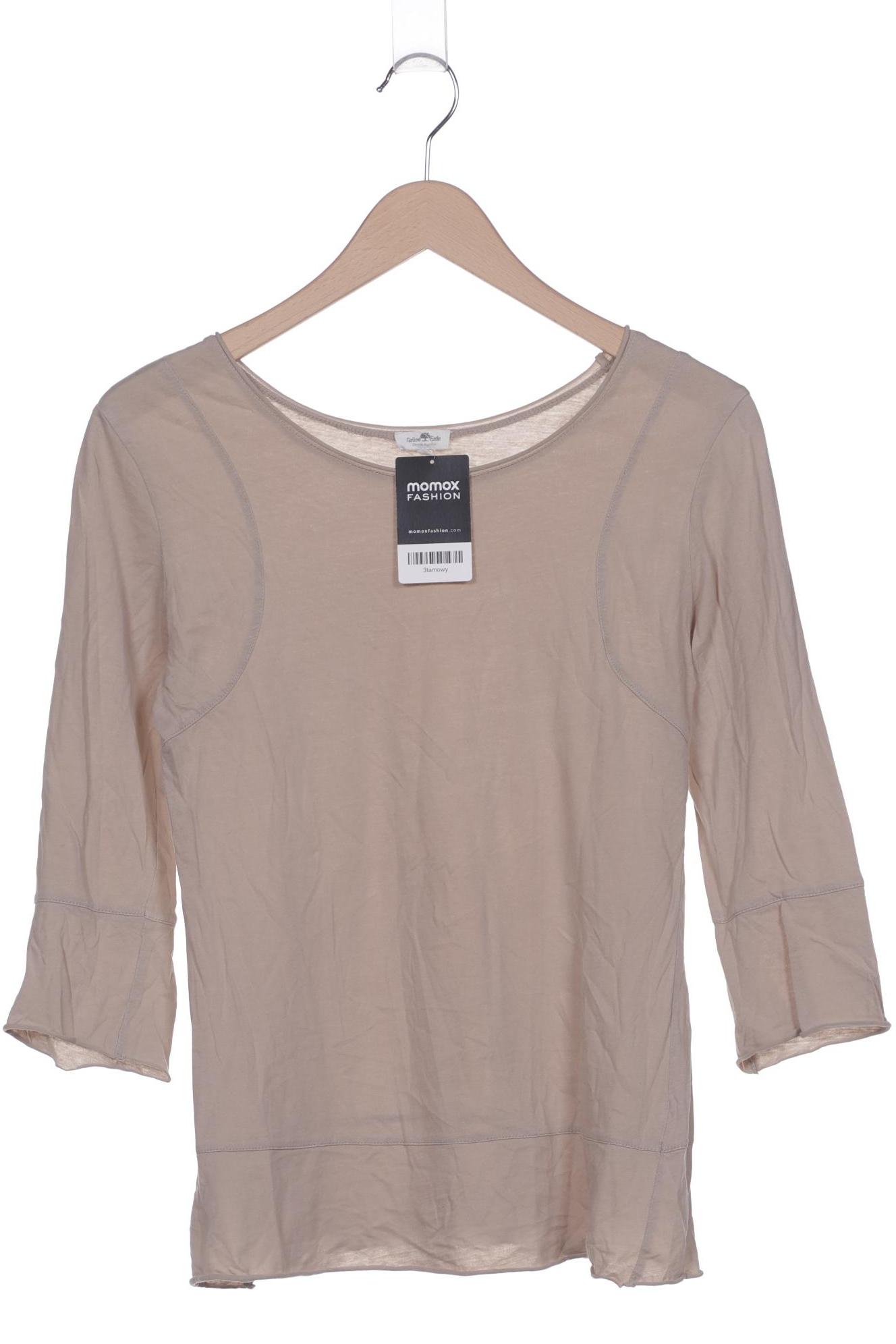 

Grüne Erde Damen Langarmshirt, beige, Gr. 36