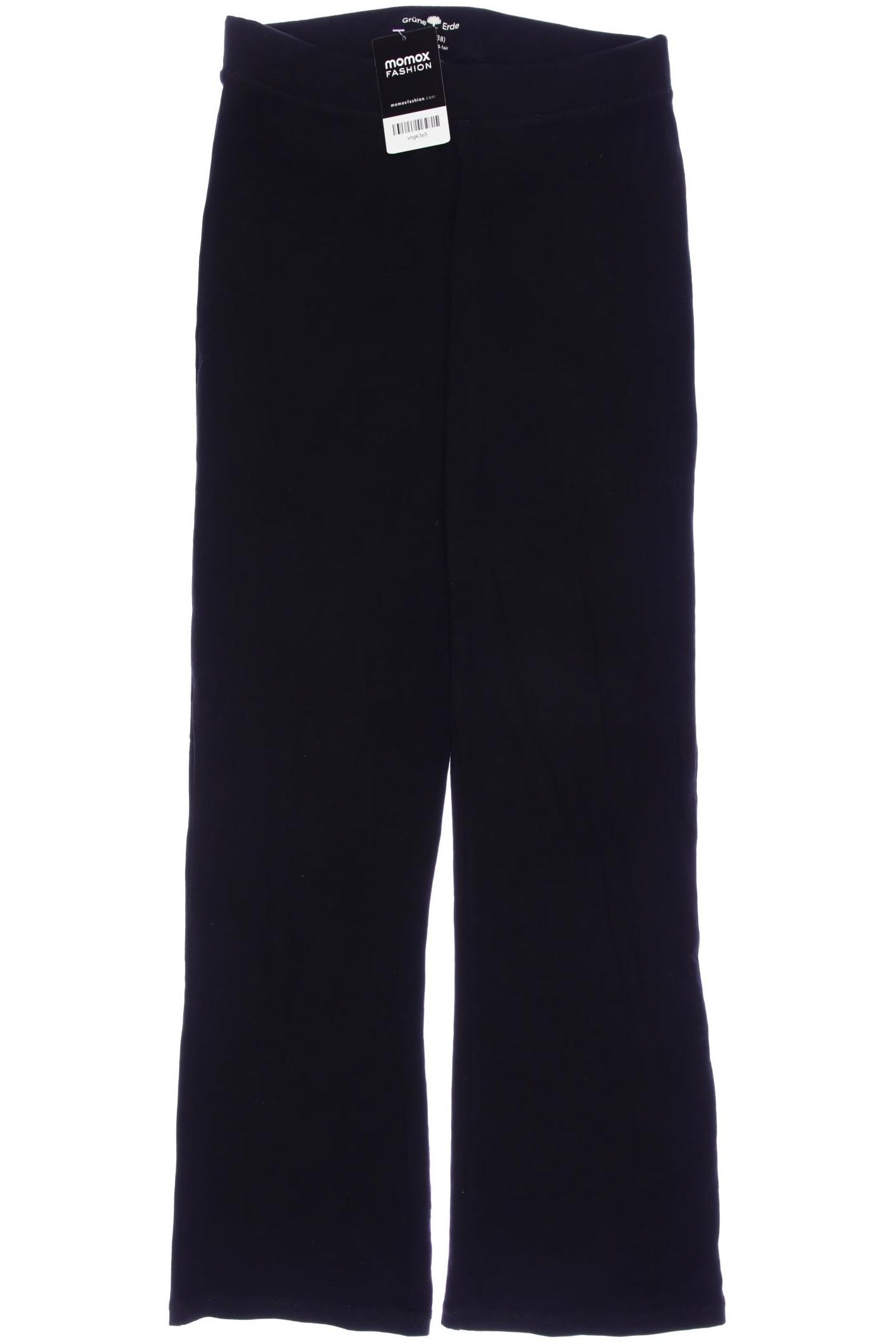 

Grüne Erde Damen Stoffhose, schwarz, Gr. 0