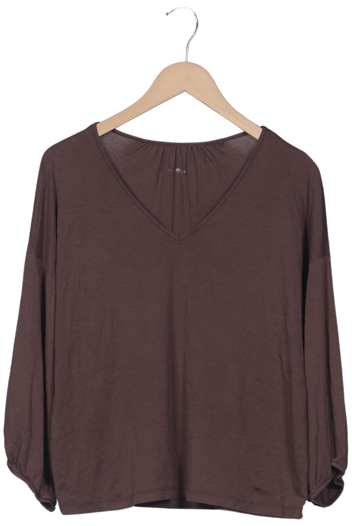 

Grüne Erde Damen Langarmshirt, braun, Gr. 42