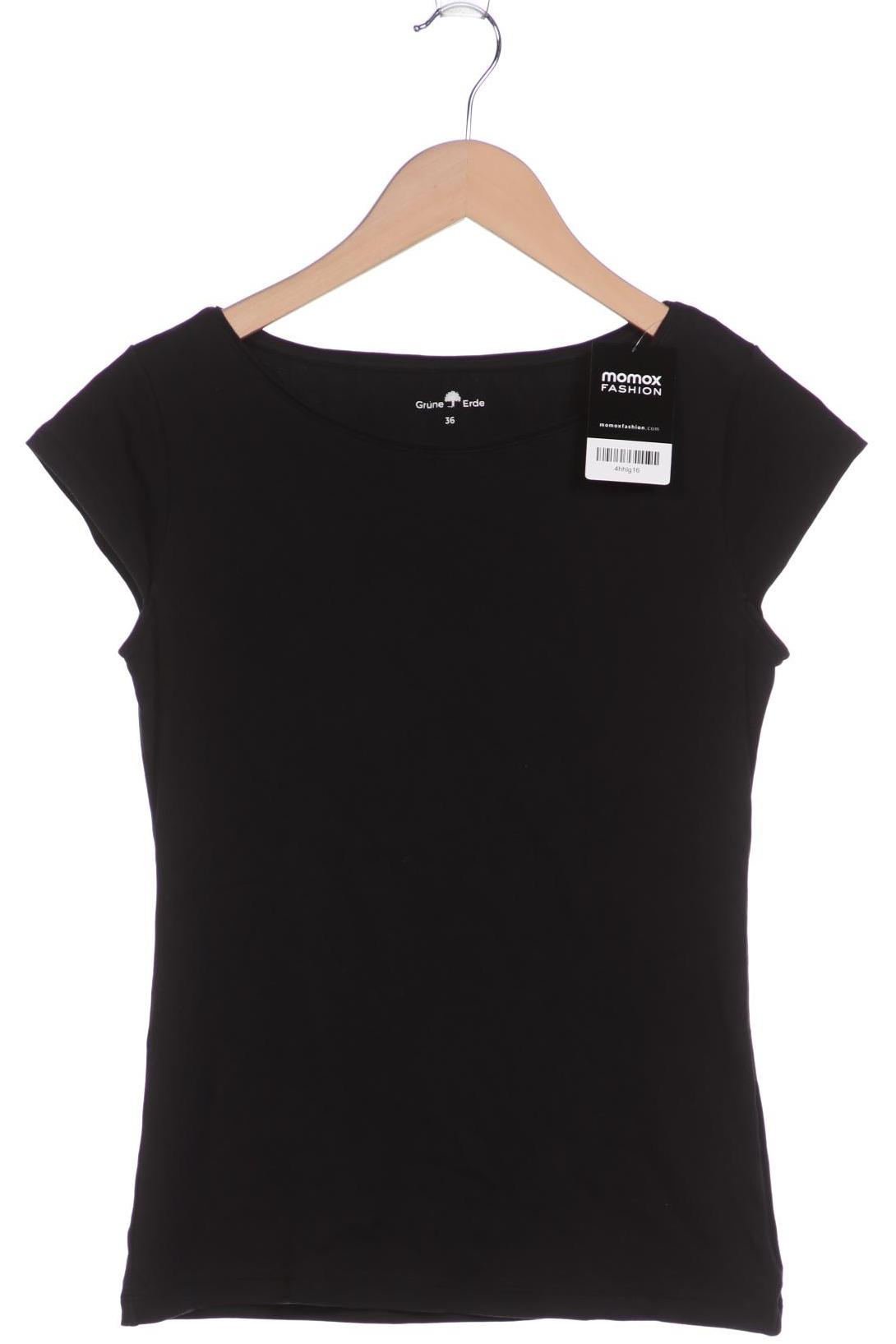 

Grüne Erde Damen T-Shirt, schwarz