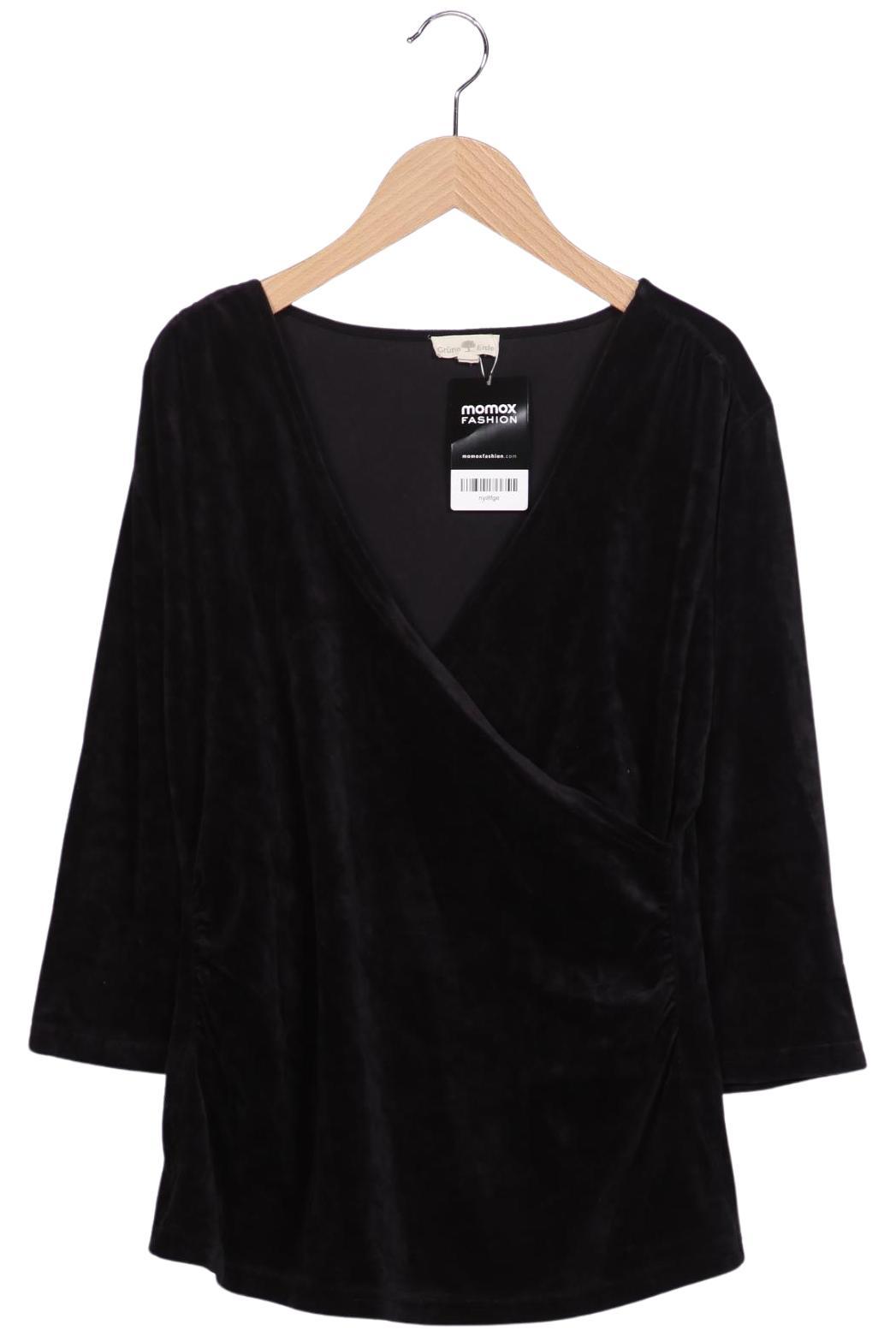 

Grüne Erde Damen Langarmshirt, schwarz, Gr. 38