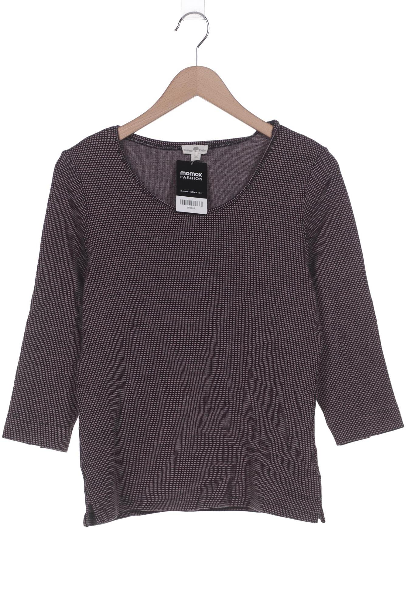 

Grüne Erde Damen Langarmshirt, pink, Gr. 40