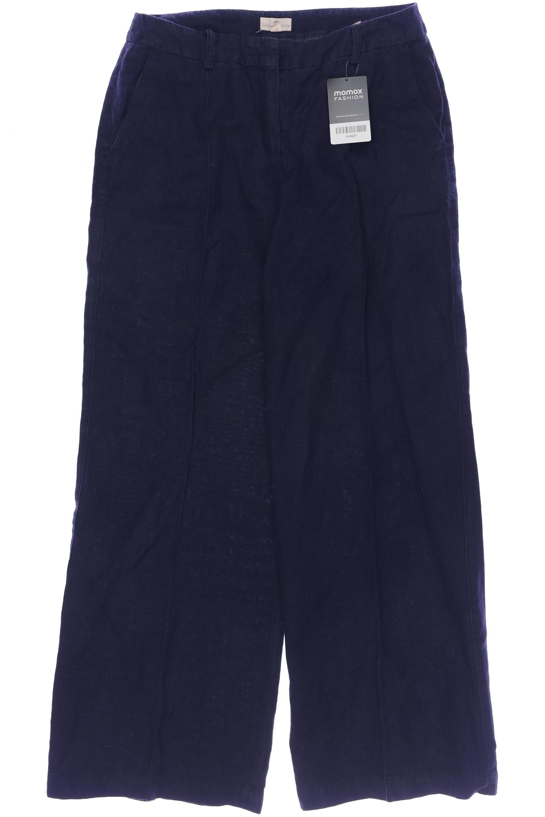 

Grüne Erde Damen Stoffhose, marineblau, Gr. 36