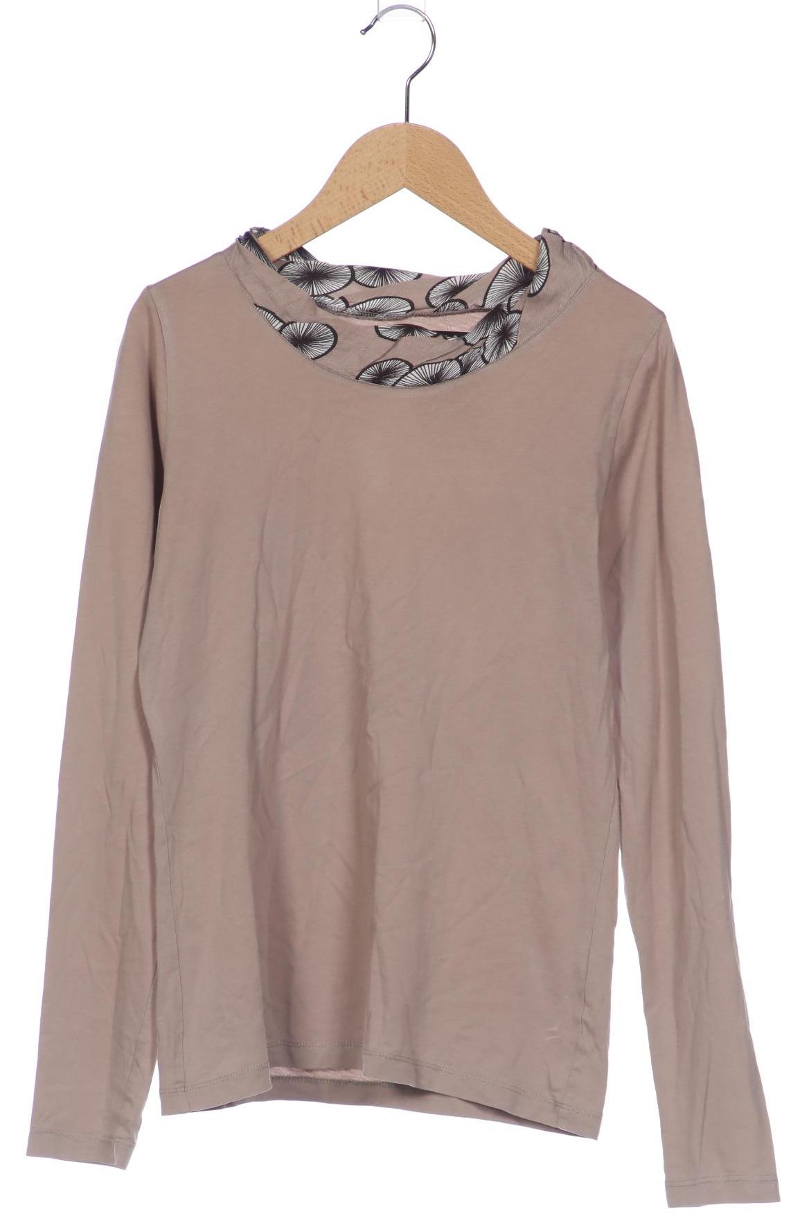 

Grüne Erde Damen Langarmshirt, beige, Gr. 34