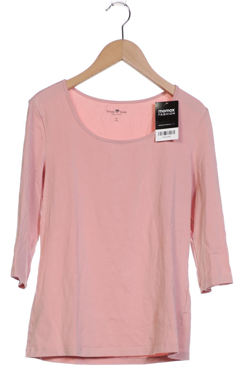 

Grüne Erde Damen Langarmshirt, pink, Gr. 40