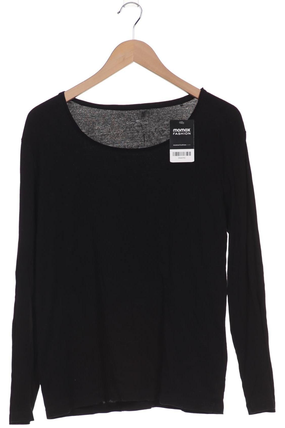 

Grüne Erde Damen Langarmshirt, schwarz, Gr. 46