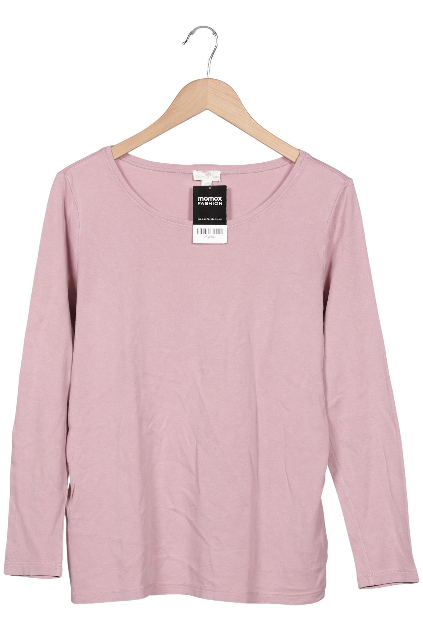 

Grüne Erde Damen Langarmshirt, pink, Gr. 42