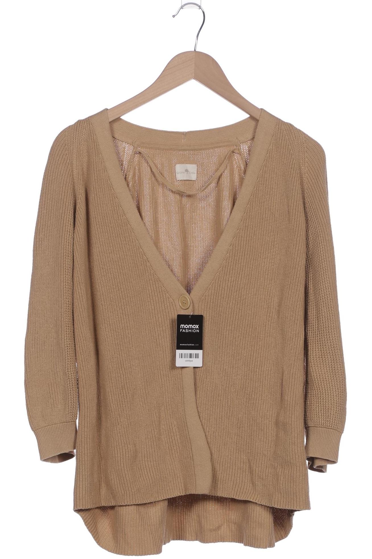 

Grüne Erde Damen Strickjacke, beige, Gr. 44