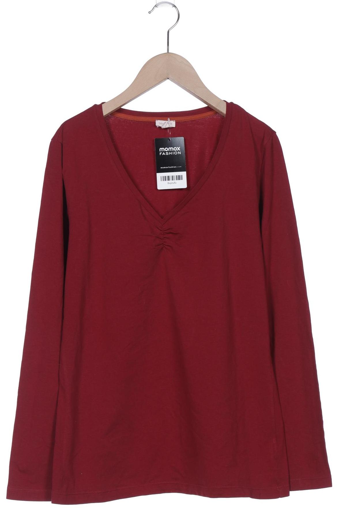 

Grüne Erde Damen Langarmshirt, bordeaux, Gr. 42
