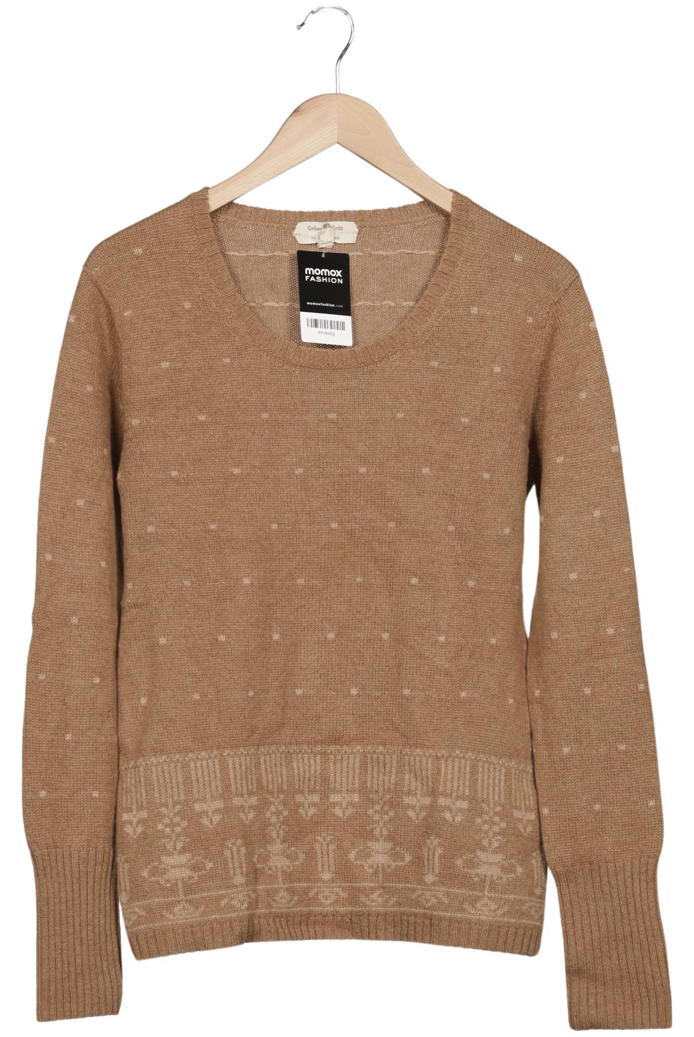 

Grüne Erde Damen Pullover, braun, Gr. 40