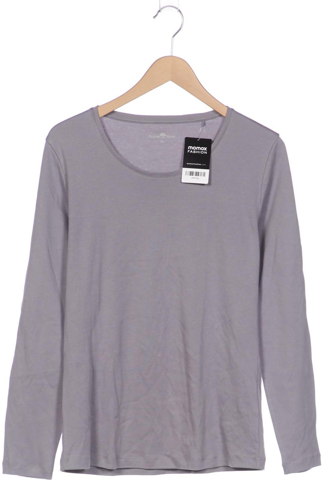 

Grüne Erde Damen Langarmshirt, grau, Gr. 44