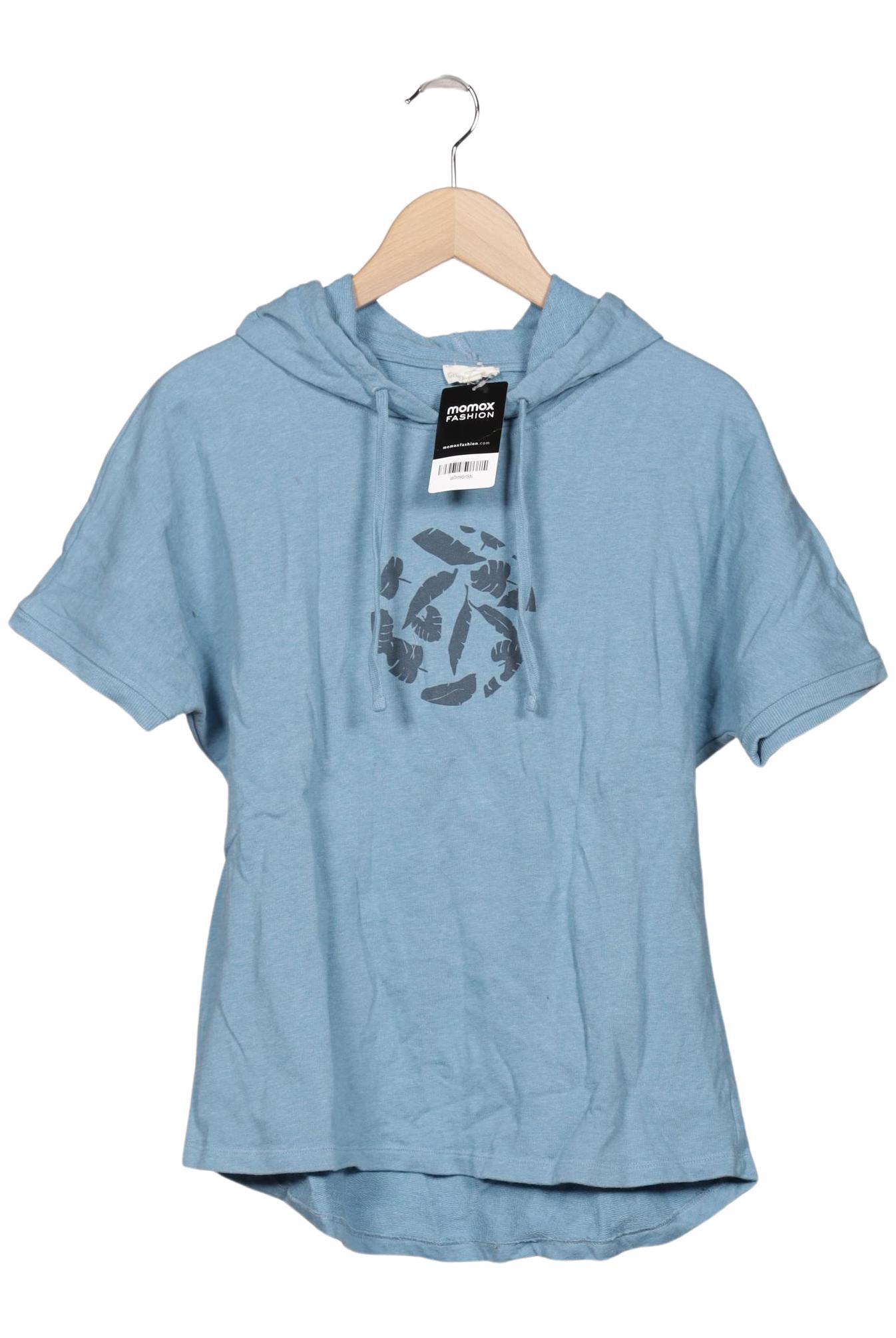 

Grüne Erde Damen Kapuzenpullover, hellblau, Gr. 40