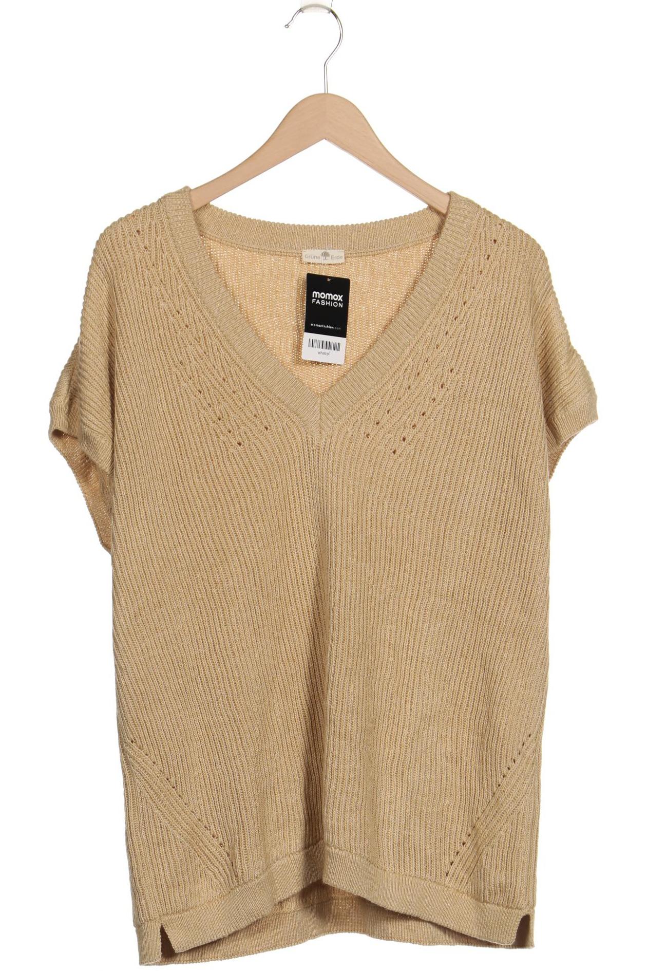 

Grüne Erde Damen Pullover, beige, Gr. 44