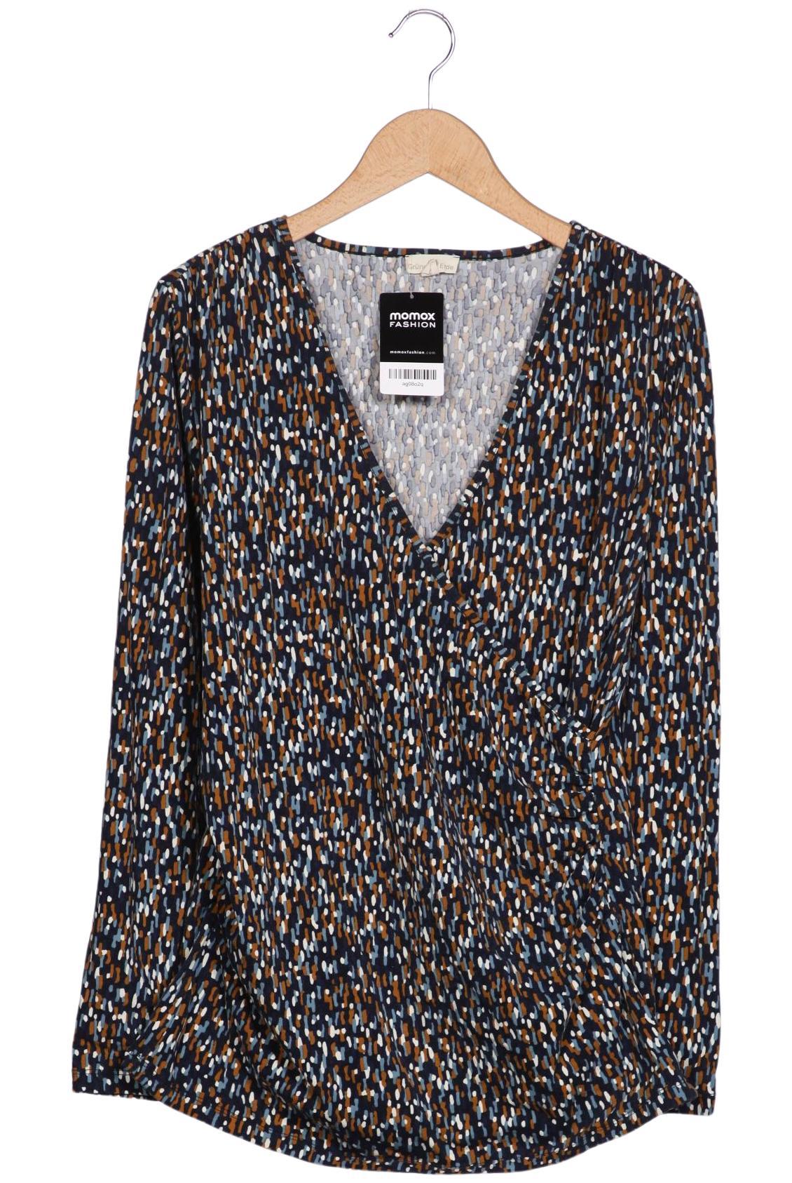 

Grüne Erde Damen Langarmshirt, mehrfarbig, Gr. 42