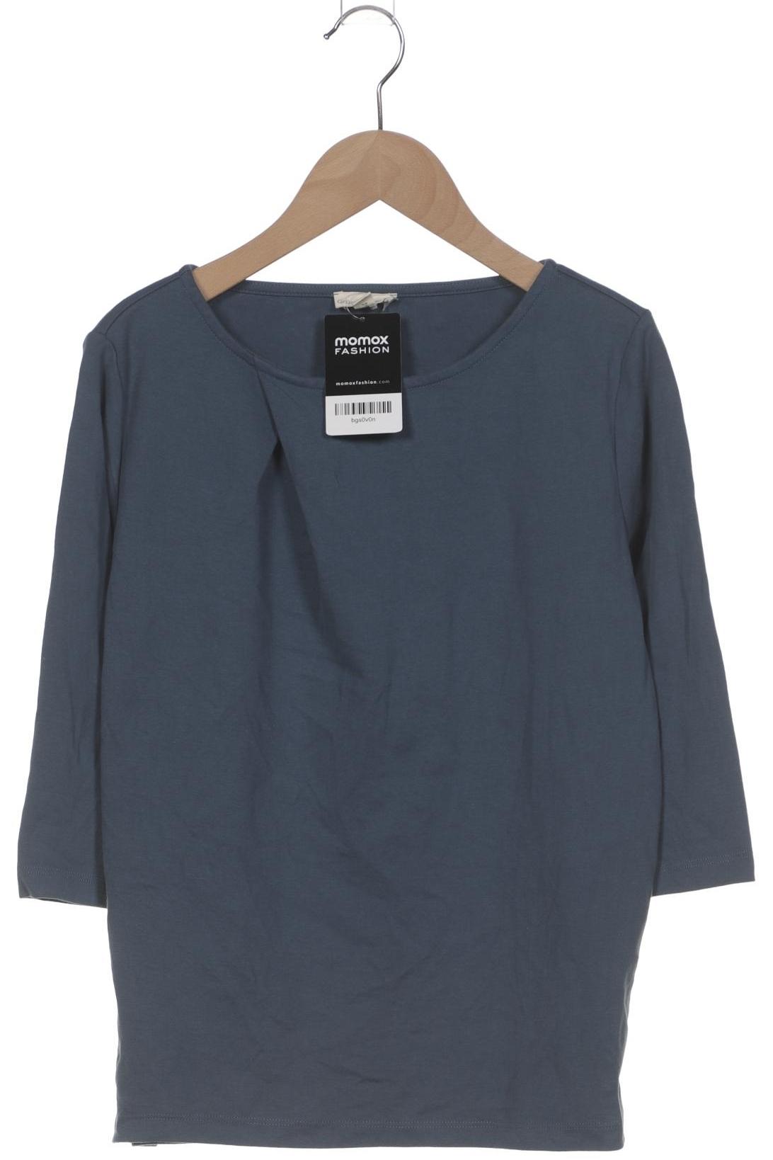 

Grüne Erde Damen Langarmshirt, marineblau, Gr. 34