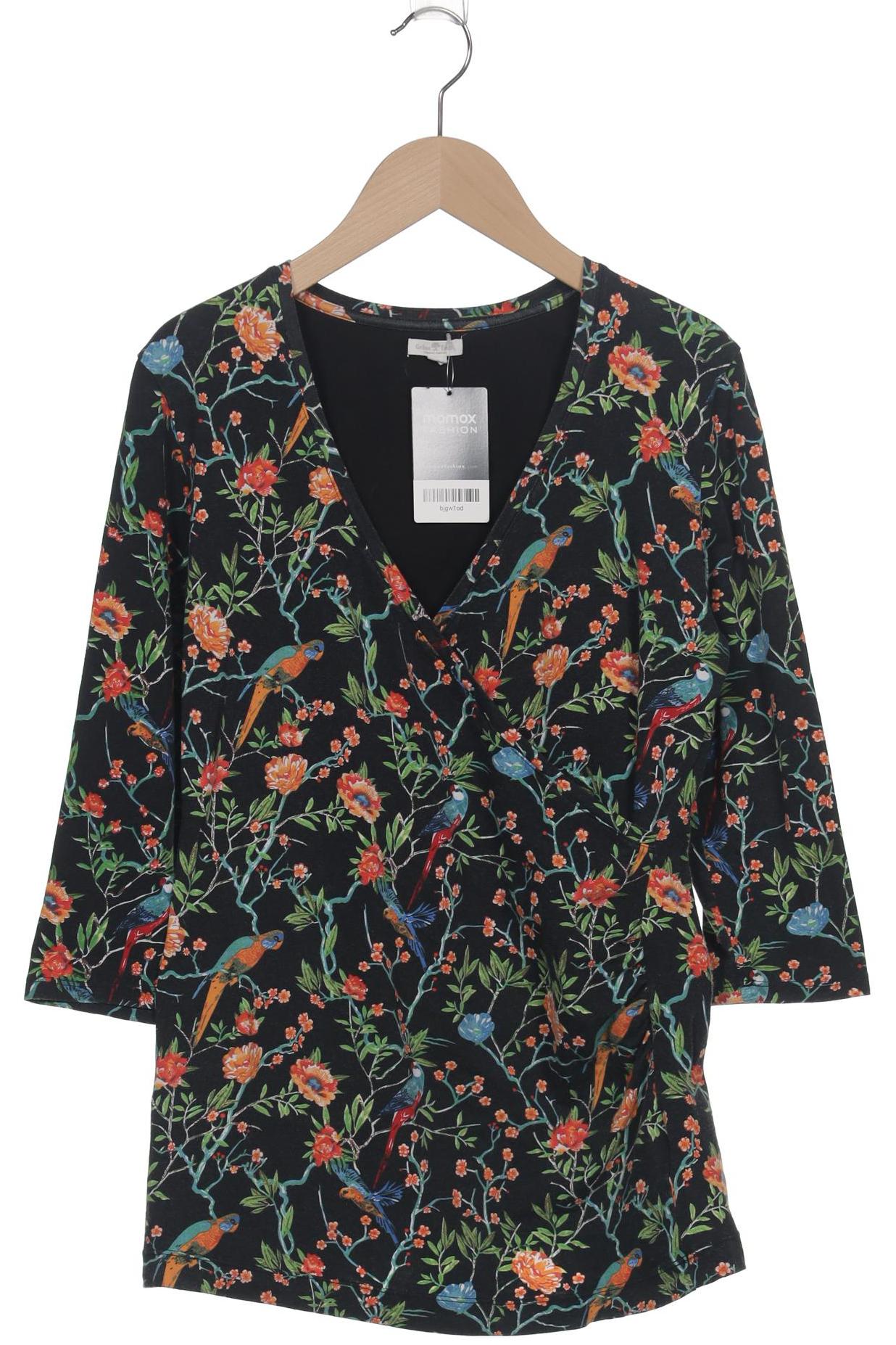 

Grüne Erde Damen Langarmshirt, schwarz, Gr. 36