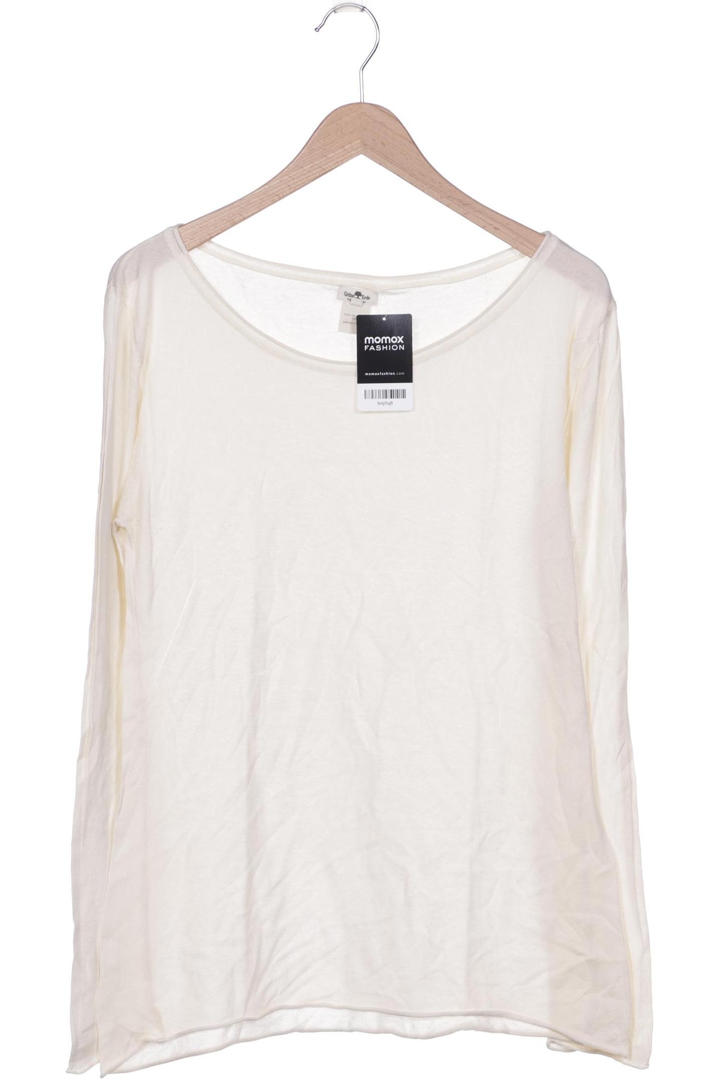 

Grüne Erde Damen Pullover, cremeweiß