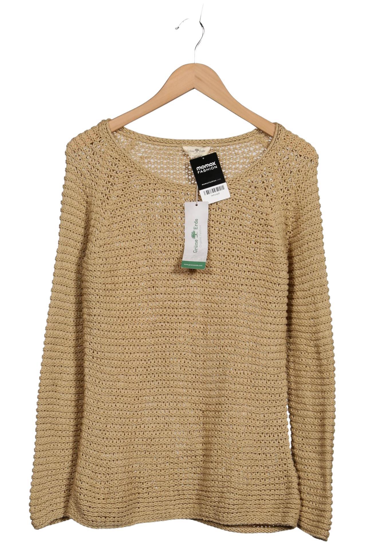 

Grüne Erde Damen Pullover, beige, Gr. 36